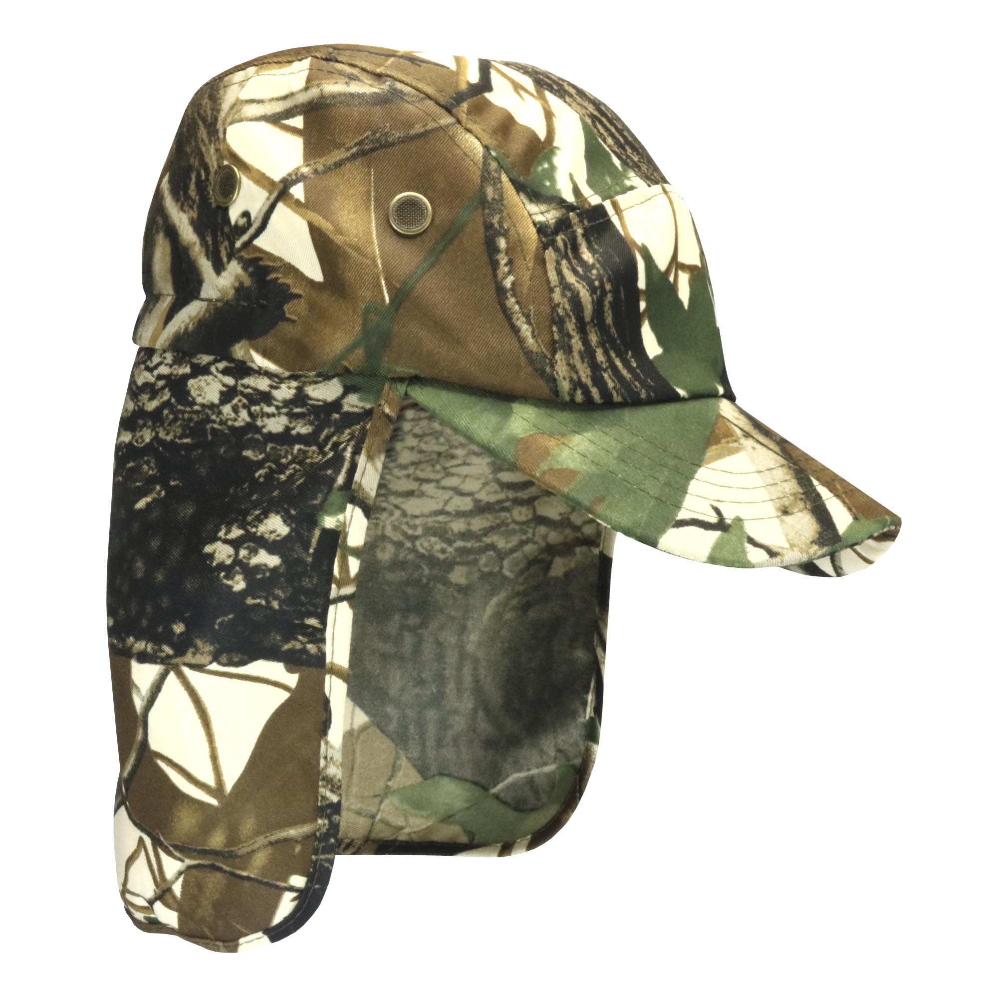Gorra legionario camuflada de bosque con cubre nuca--107881cc