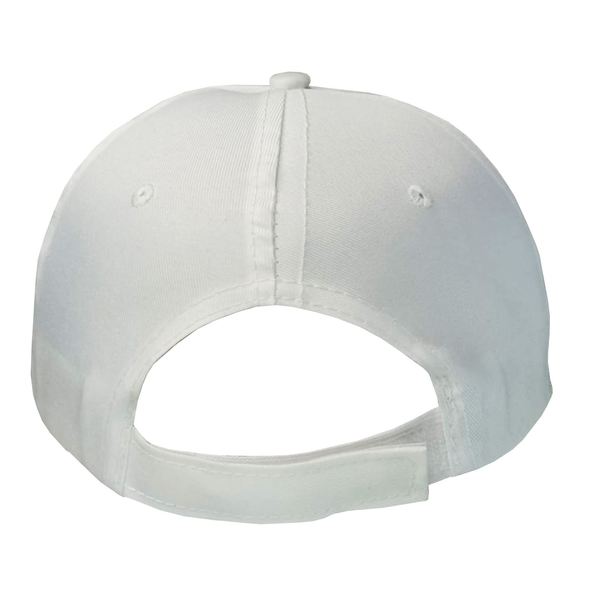 Gorra 5 gajos visera curva blance