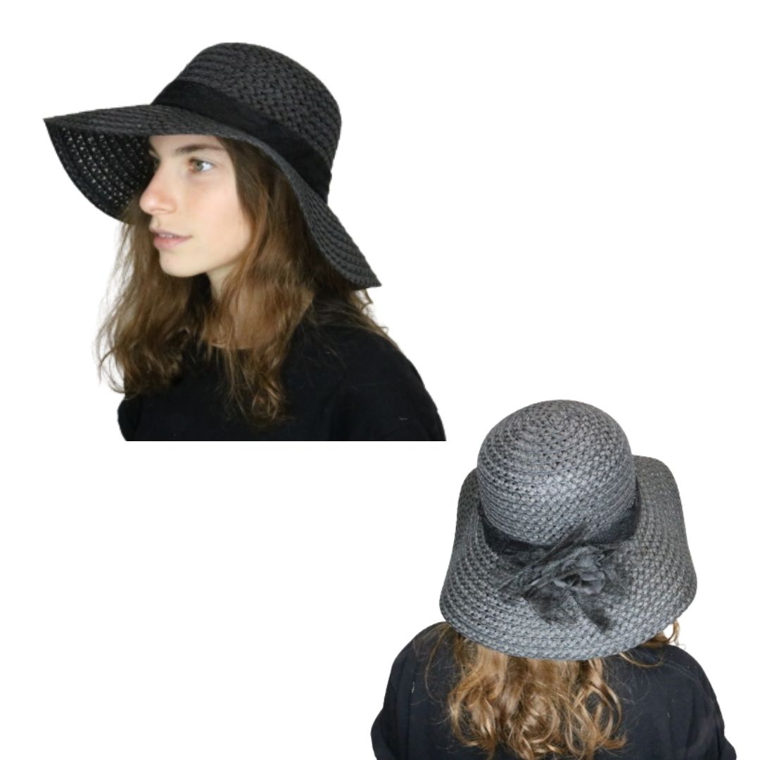 Sombrero capelina de adulto calada