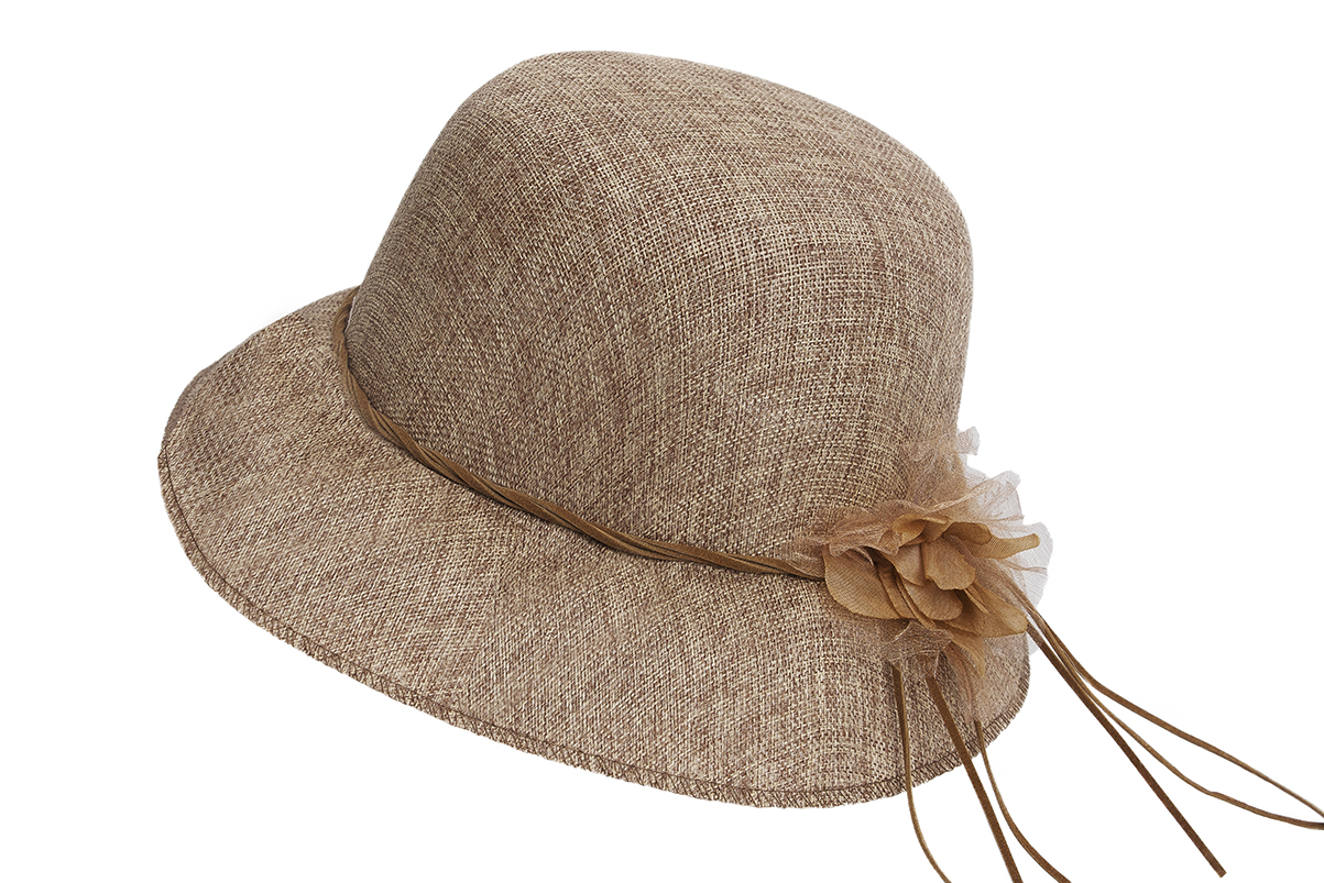 Sombrero capelina de adulto con ala corta