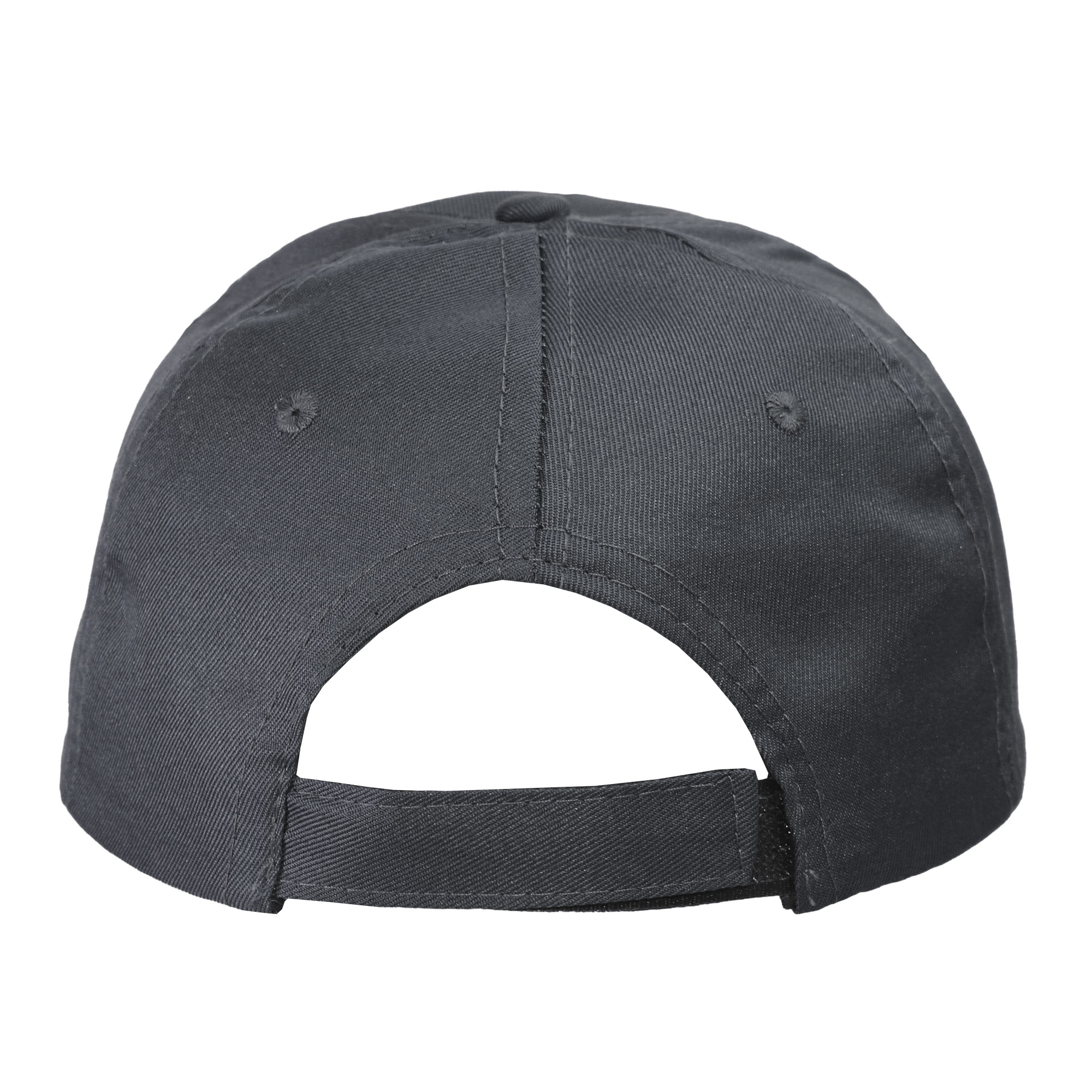 Gorra 5 gajos adulto color gris oscuro 