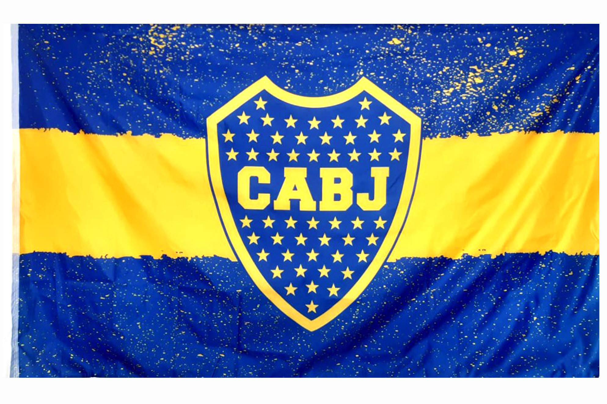 Nuevo Gema - Bandera 120x194cm Producto Oficial Club Atlético Boca Juniors