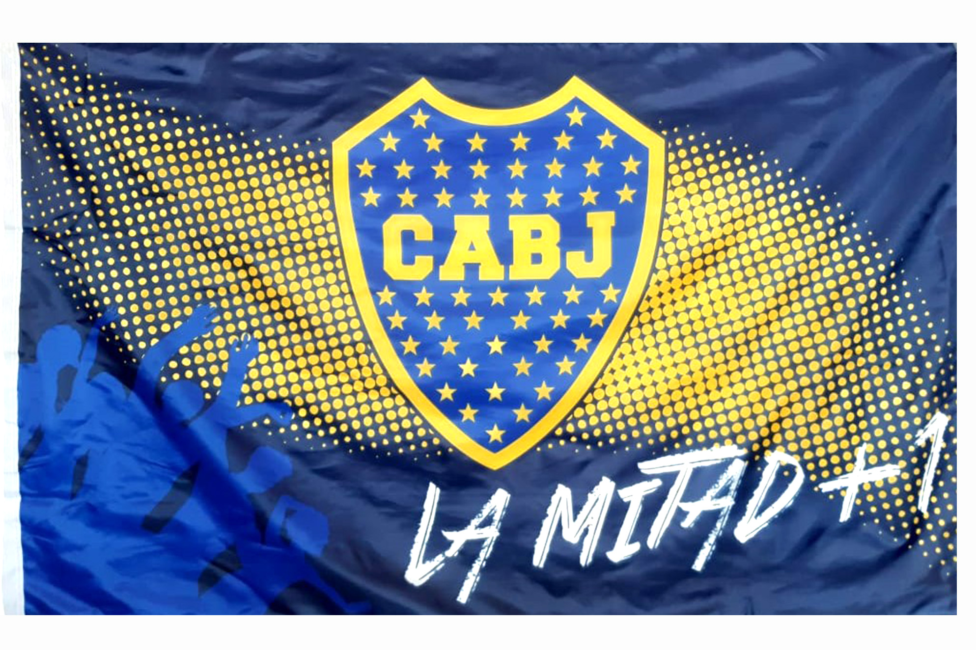 Nuevo Gema - Bandera 90x150cm Producto Oficial Club Atlético Boca Juniors
