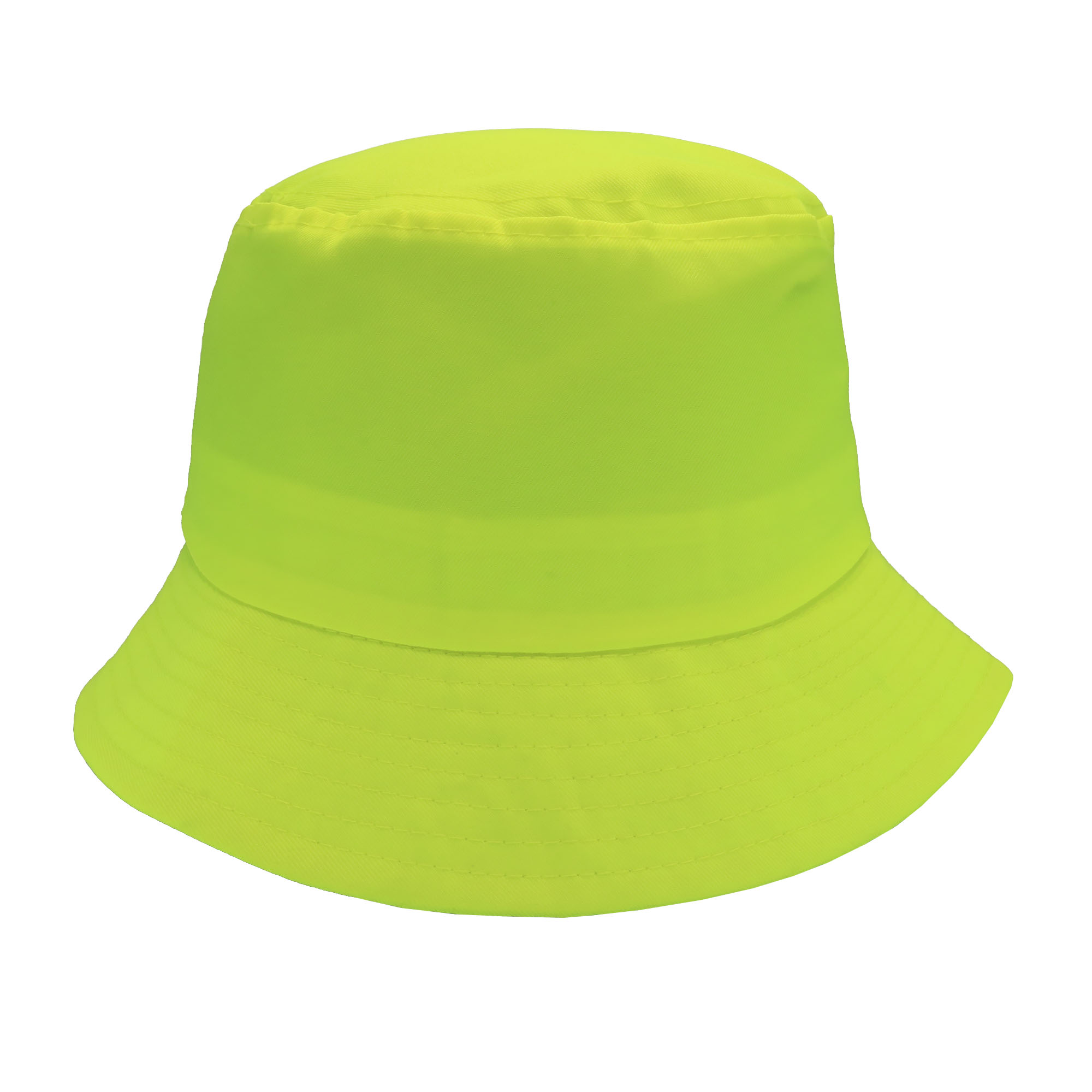 Sombrero piluso de adulto amarillo fluo