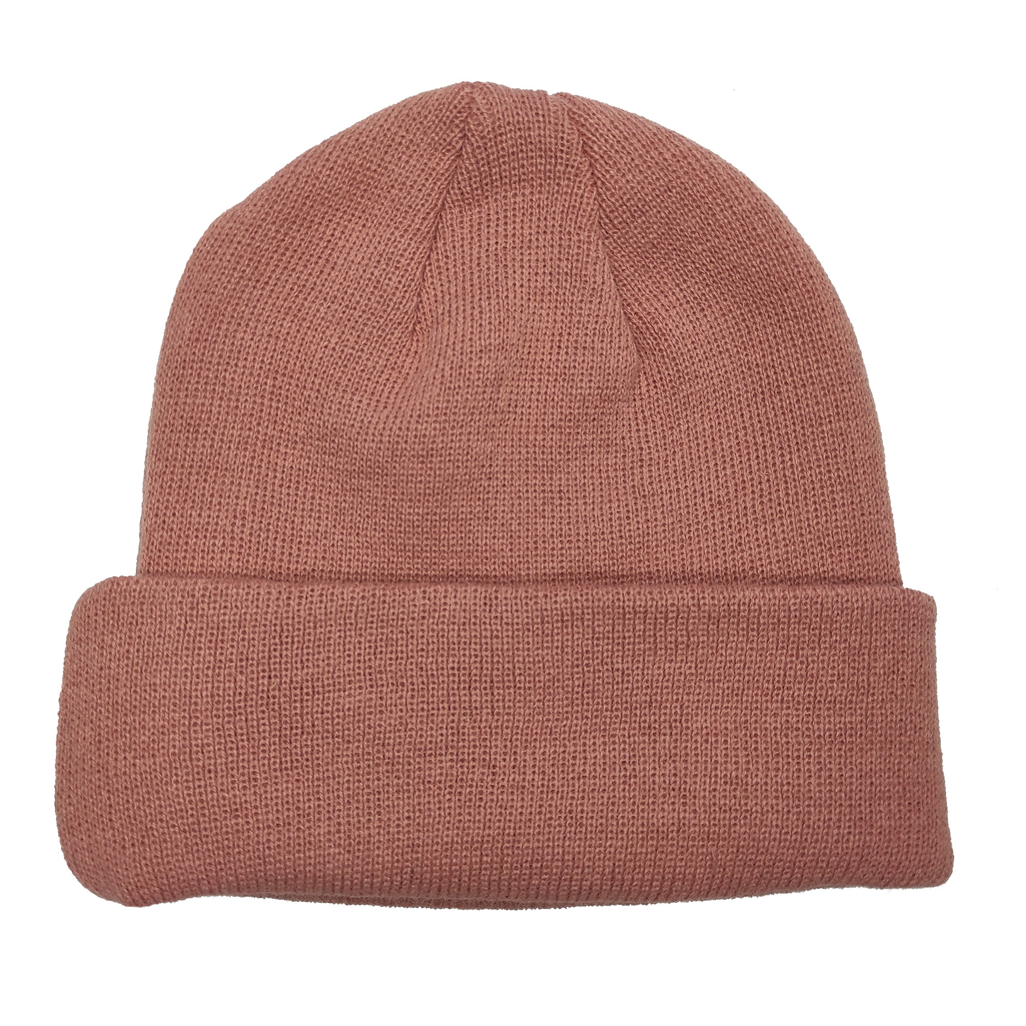 Gorro doble adulto unisex coral.