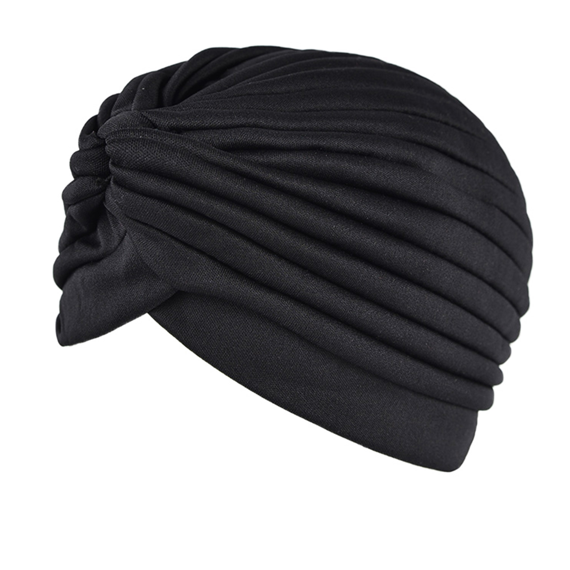 Turbante liso de dama color negro