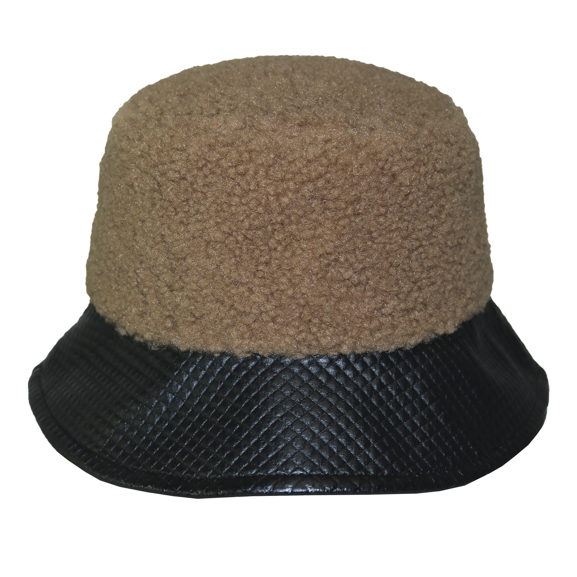 Chambergo corderito matelasse beige.