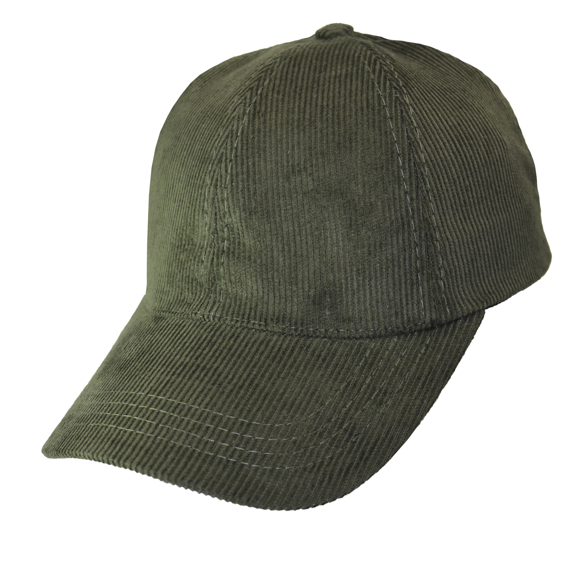 Gorra de adulto visera curva en corderoy 