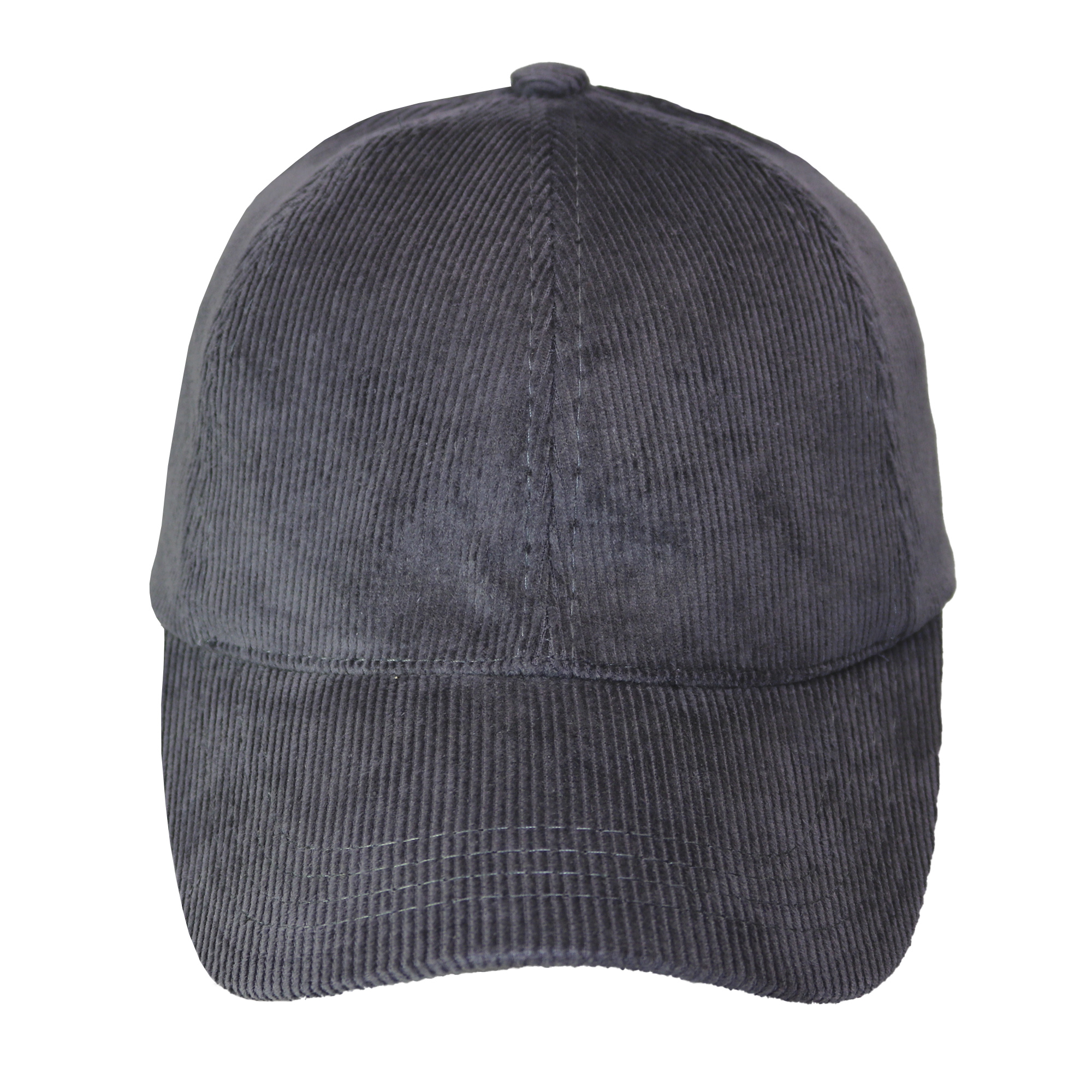Gorra de adulto visera curva en corderoy 