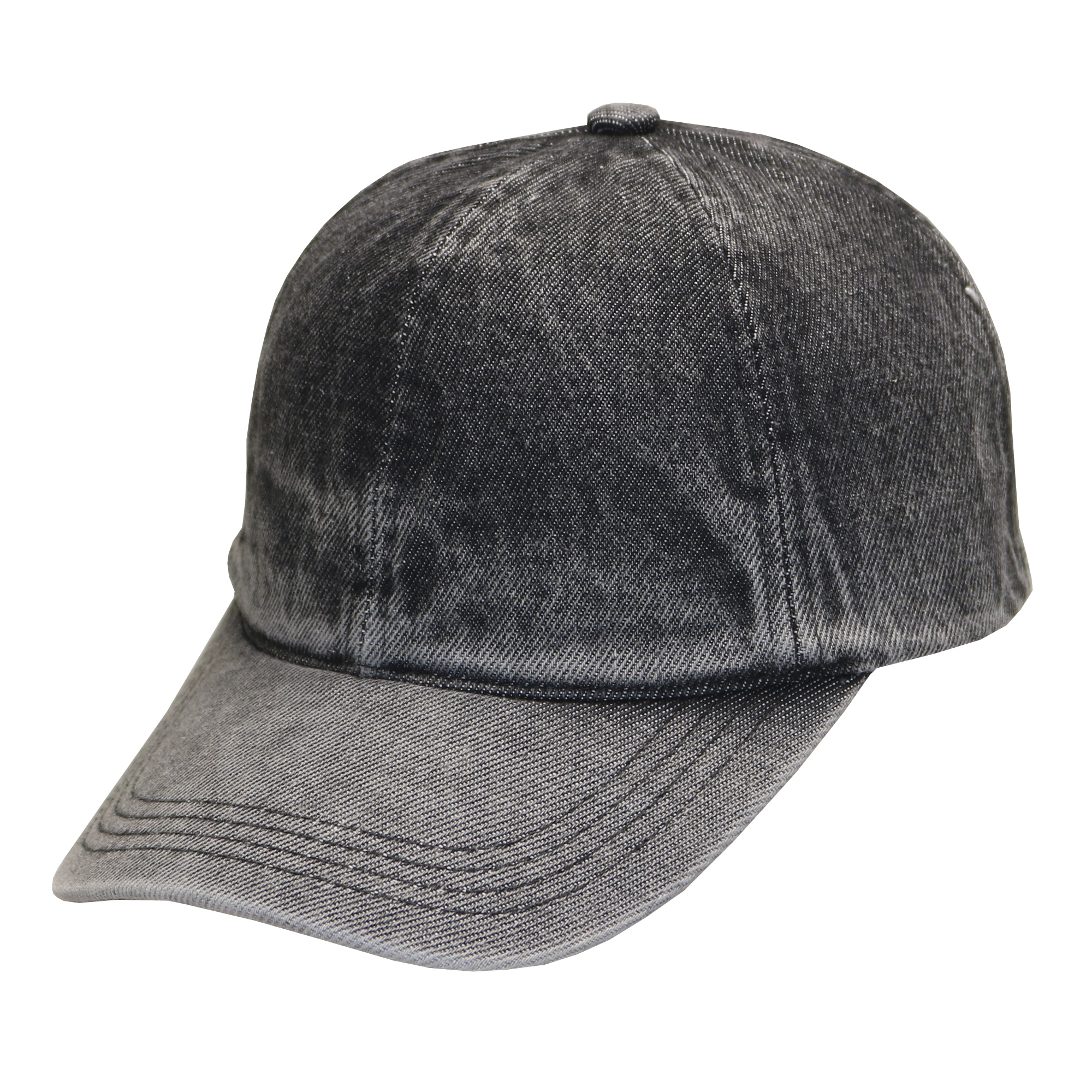 Gorra jean de adulto visera curva ajuste de hebilla 