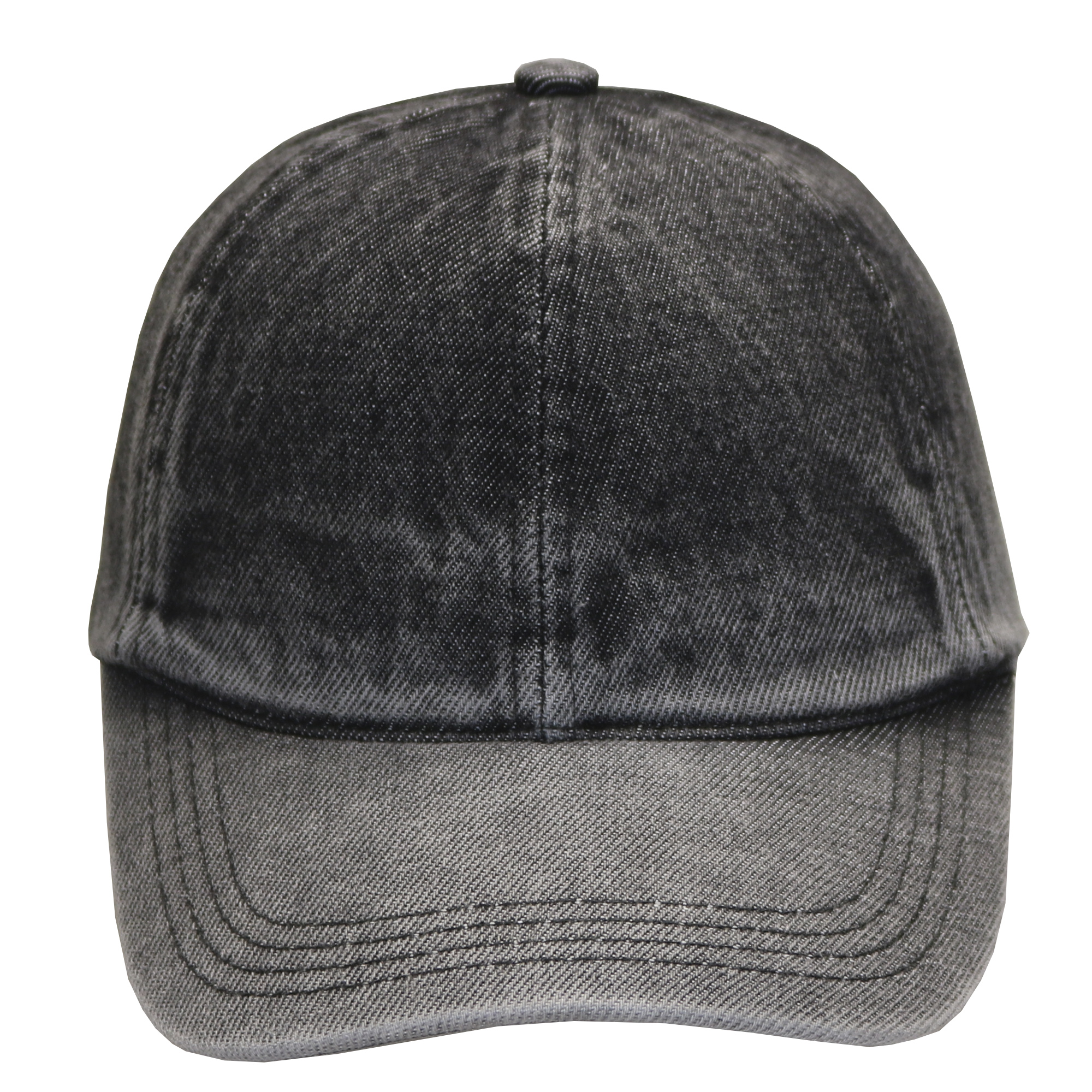 Gorra jean de adulto visera curva ajuste de hebilla 