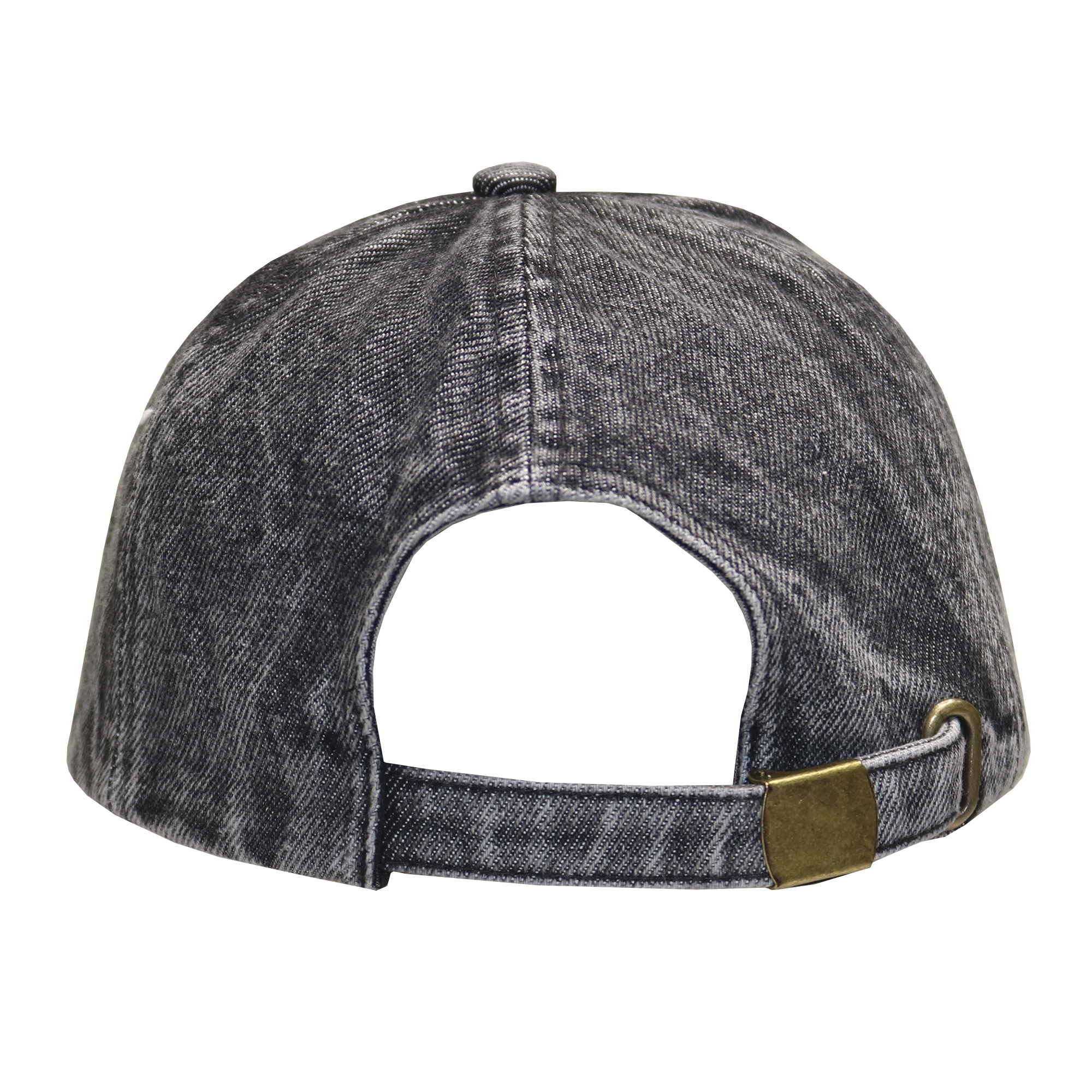Gorra jean de adulto visera curva ajuste de hebilla 