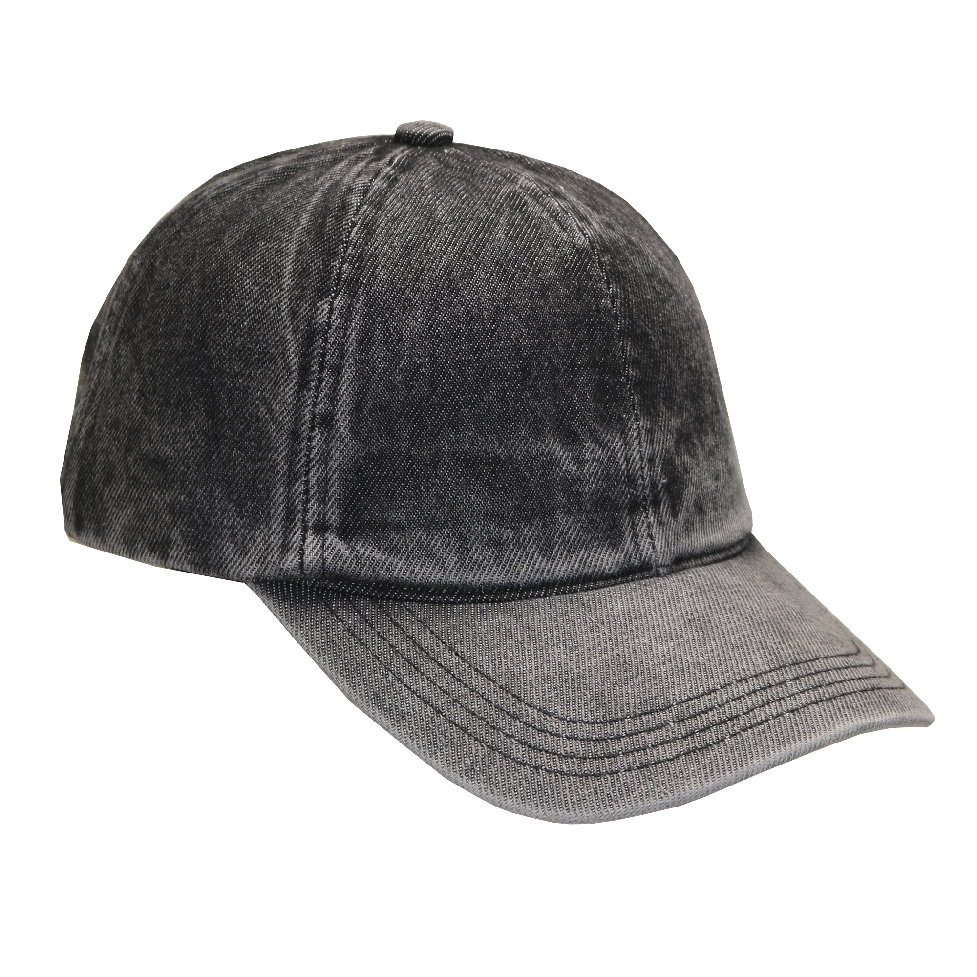 Gorra jean de adulto visera curva ajuste de hebilla 