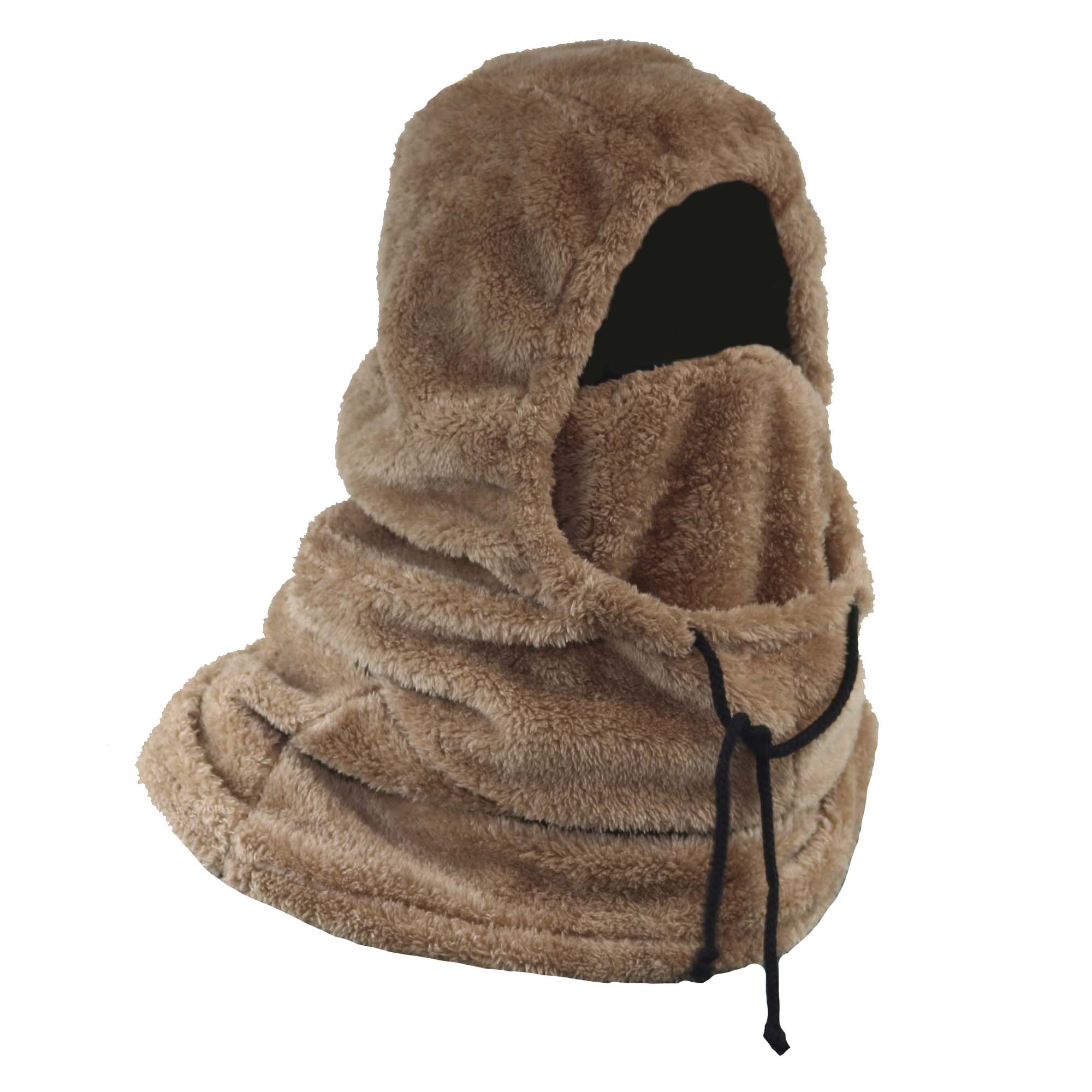 Capucha Peluche Beige 