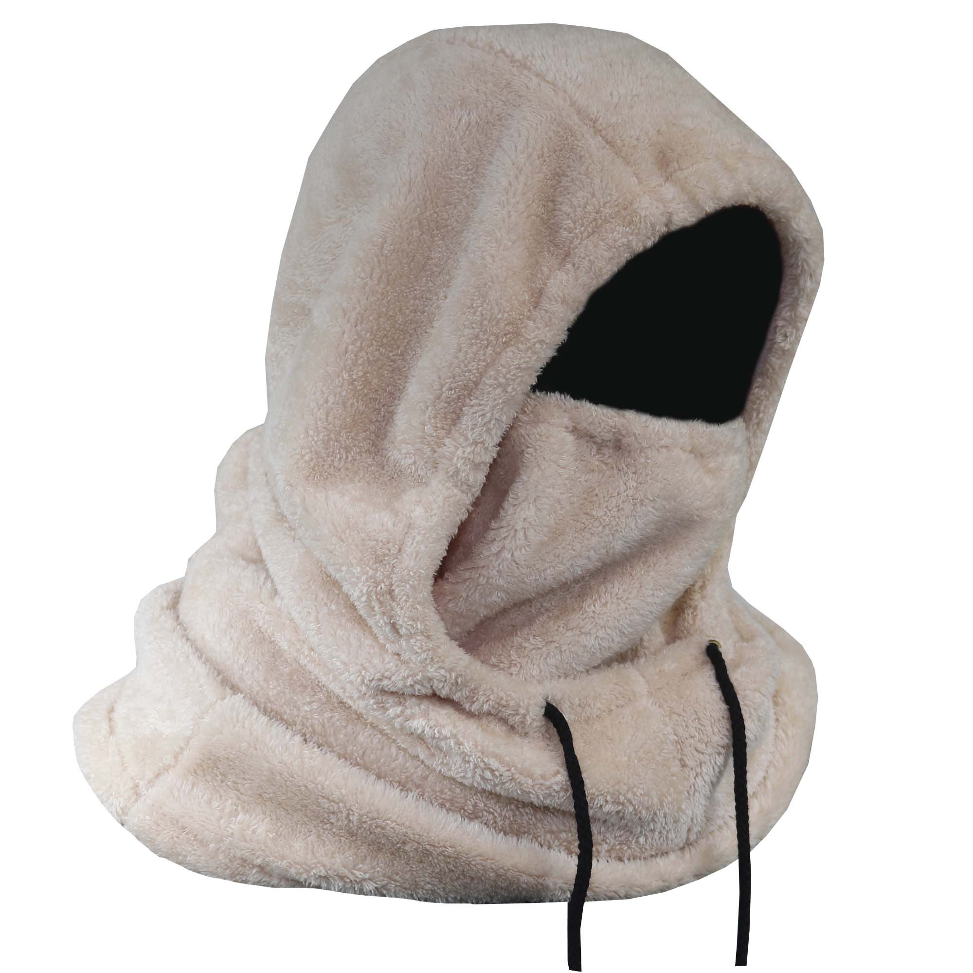 Capucha Peluche Rosa