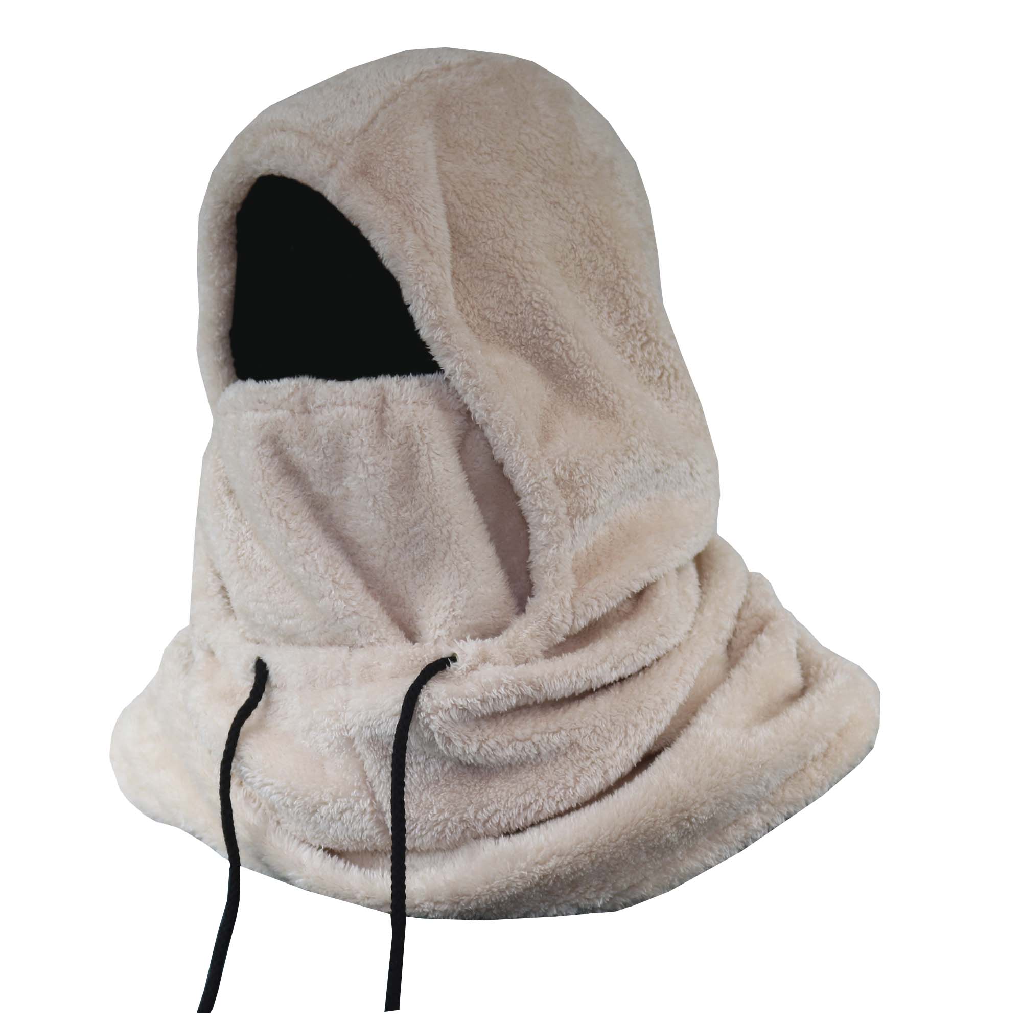 Capucha Peluche Rosa