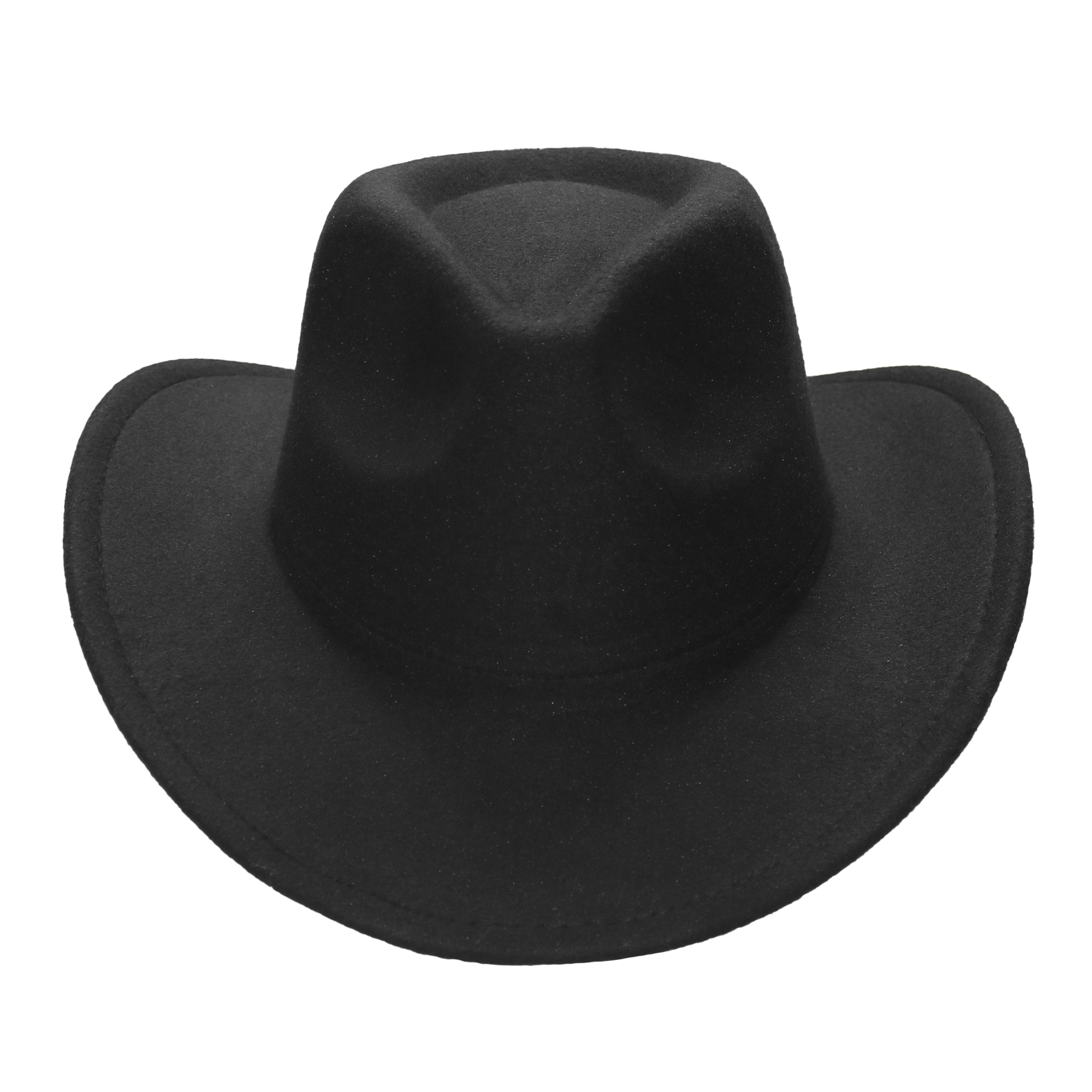 Cowboy simil de fieltro negro 