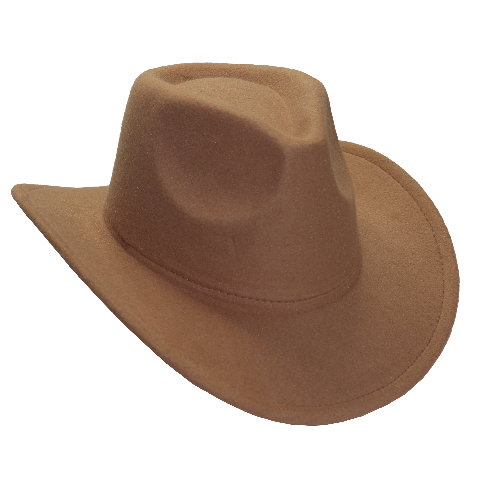 Cowboy simil de fieltro Caqui