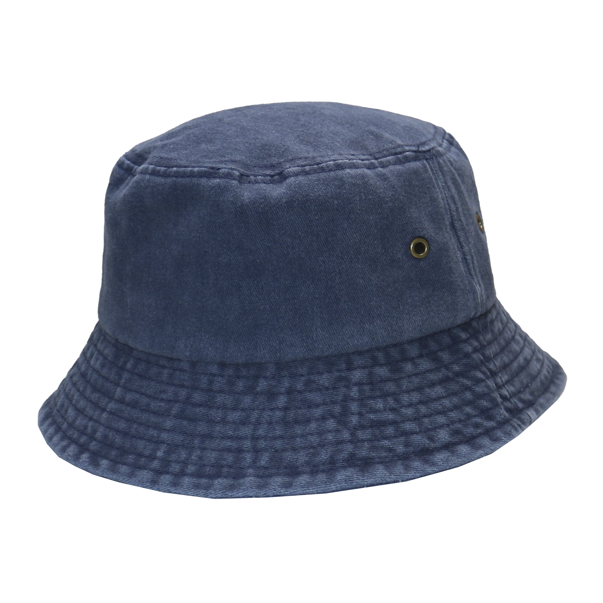 Bucket hat pigmentado prelavado marino 
