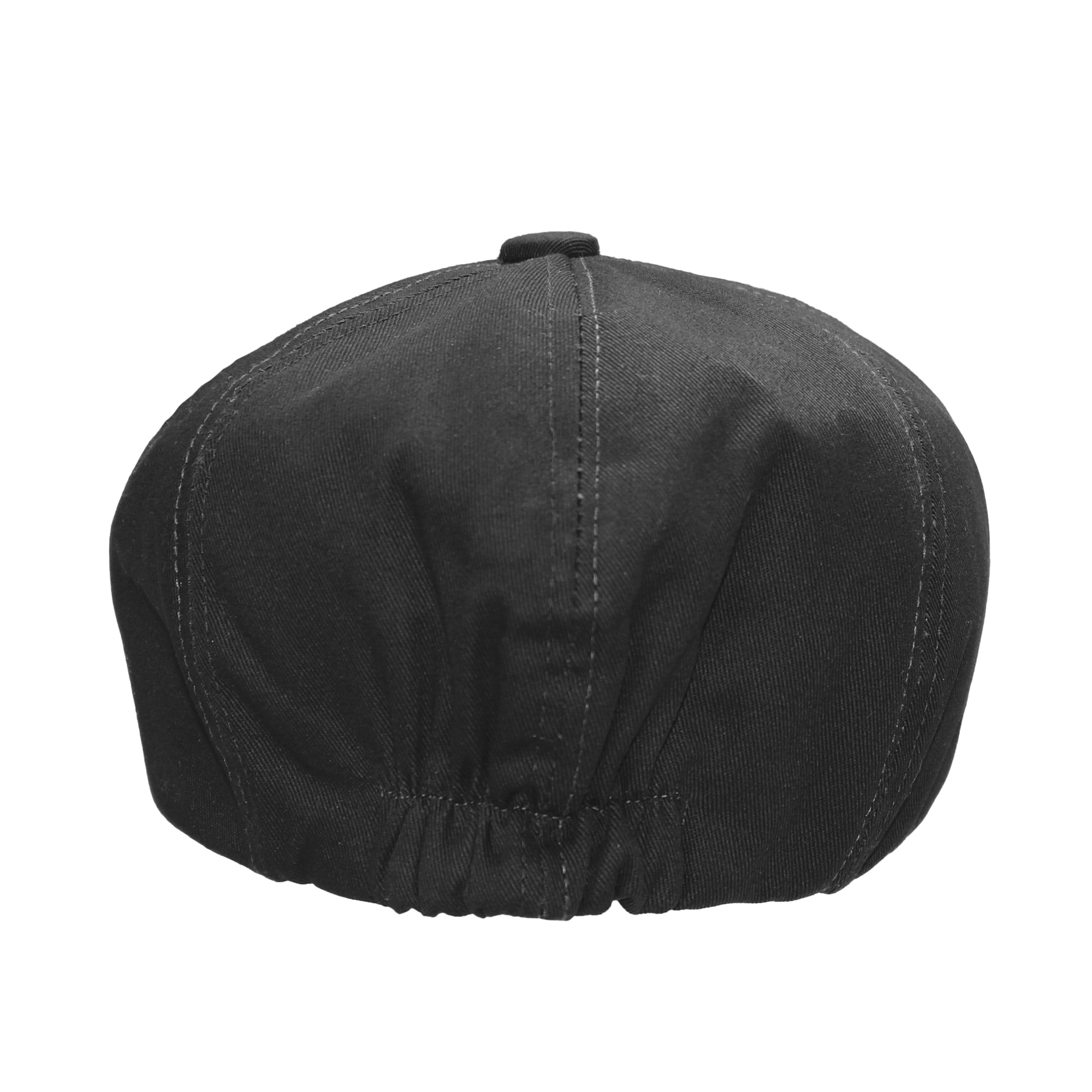 Gorra Newsboy en negro