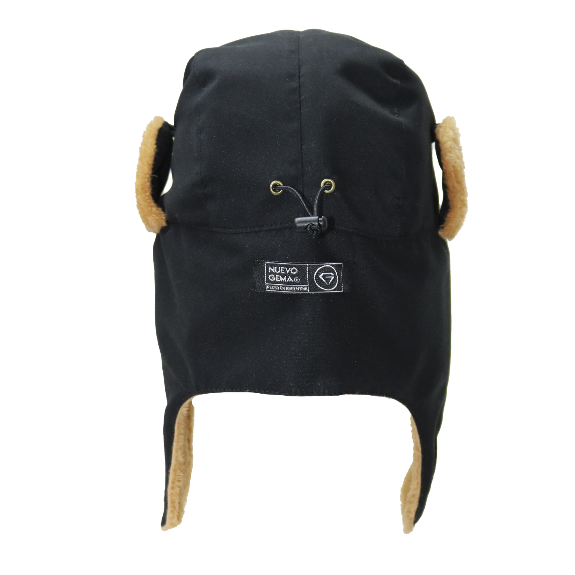 Avidor Negro con piel camel