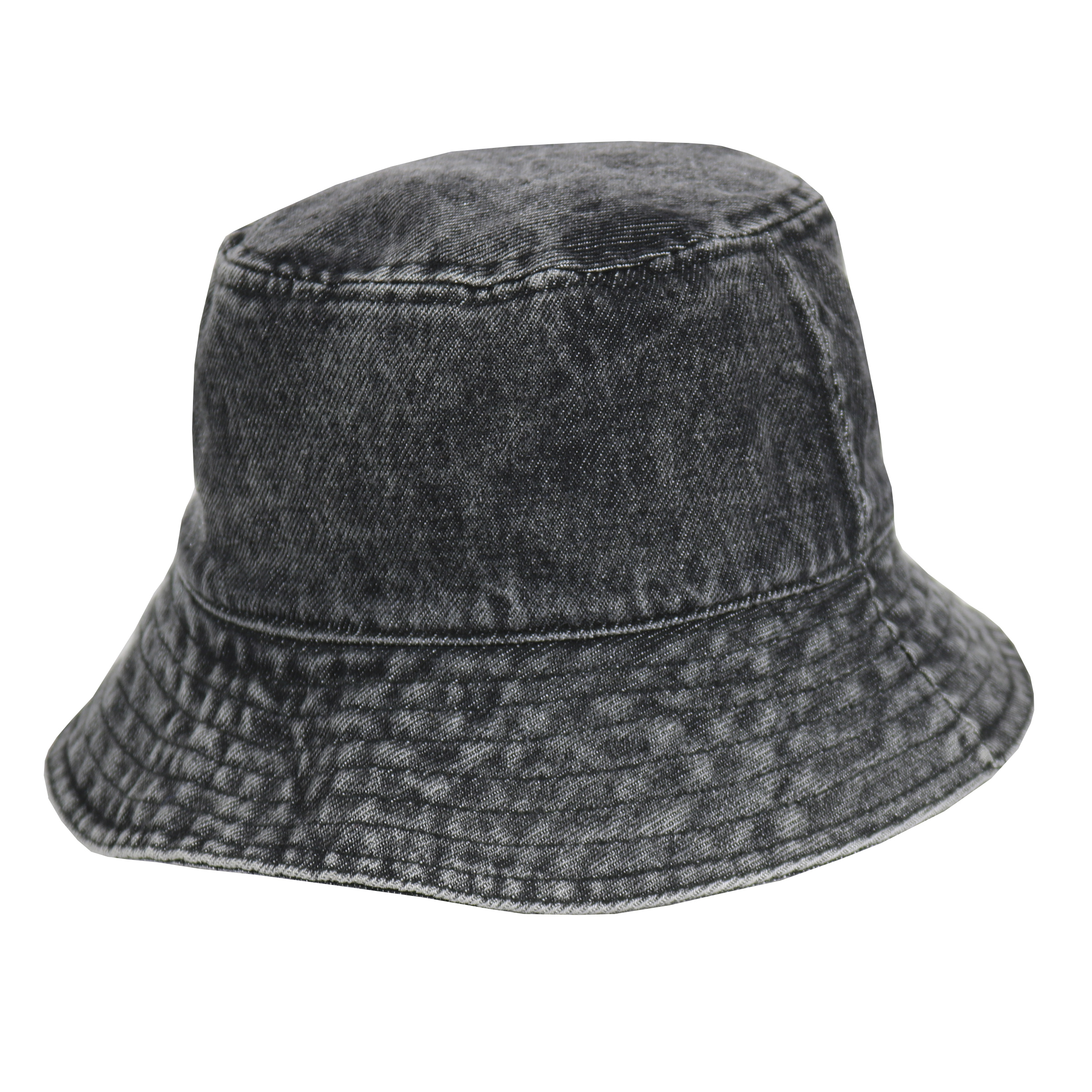 Piluso de jean negro lavado laser