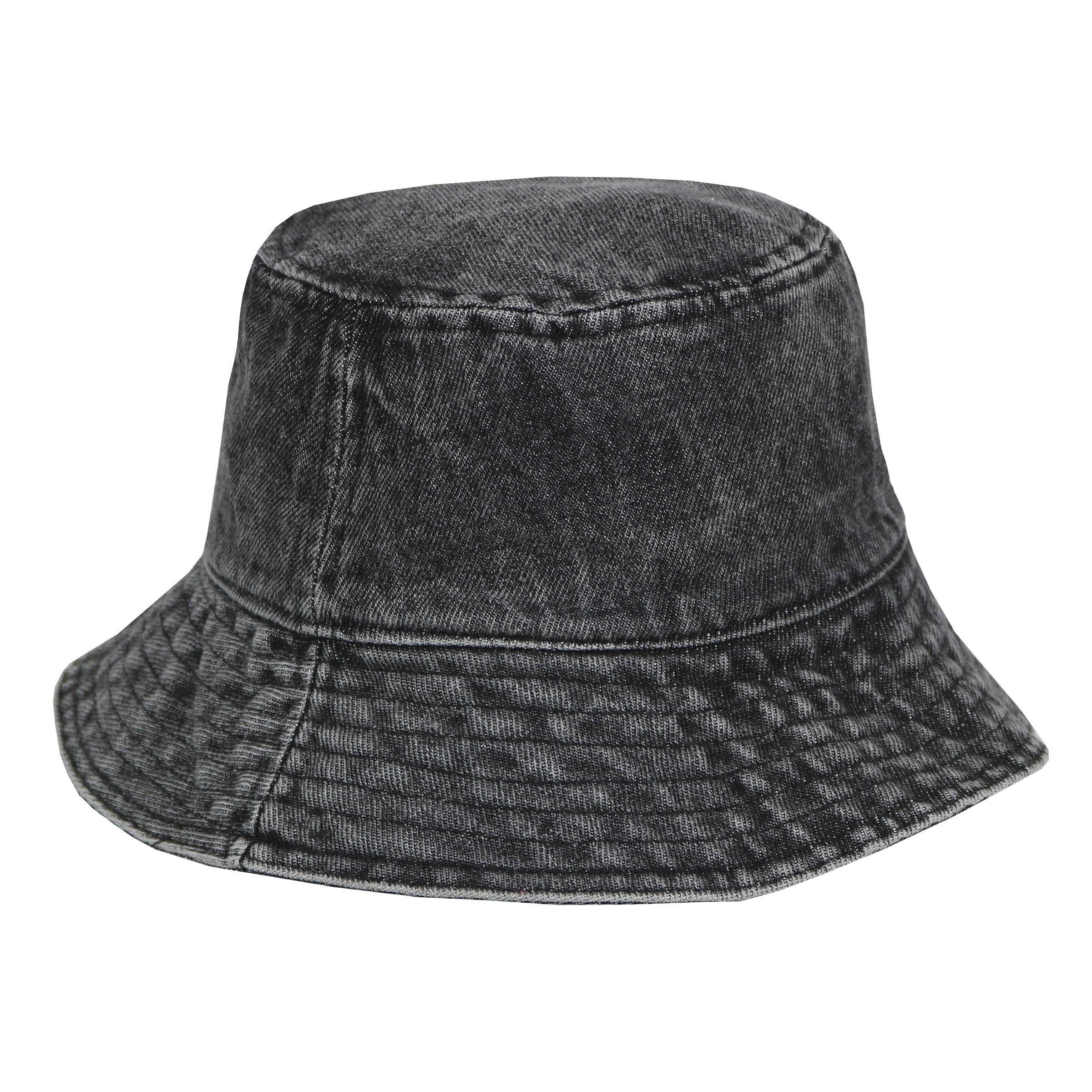 Piluso de jean negro lavado laser