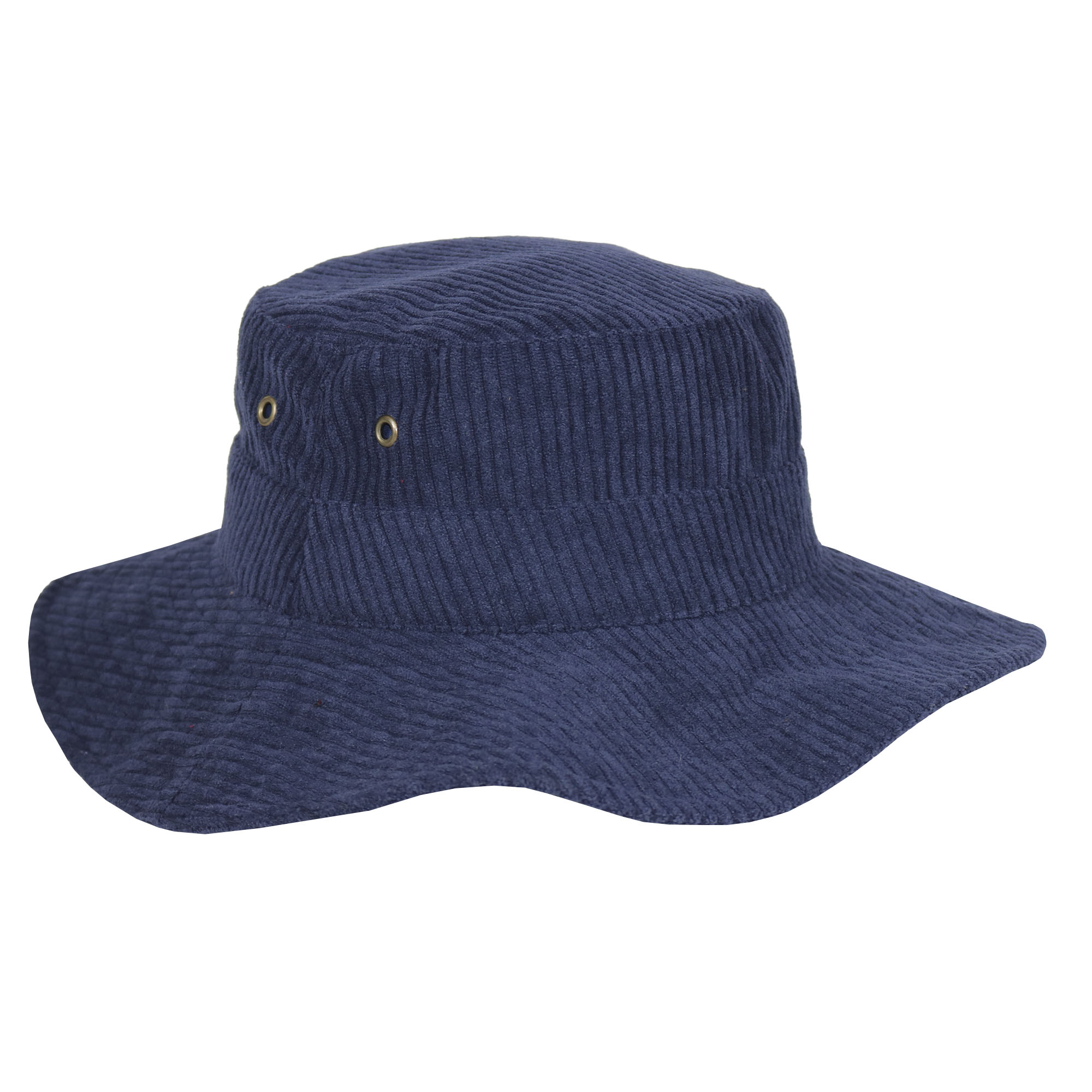 Chambergo de corderoy ala ancha marino