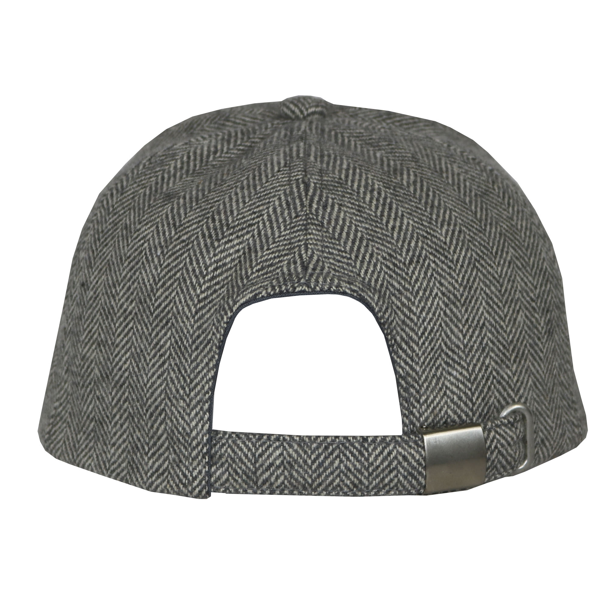 Gorra 6 gajos espigada gris