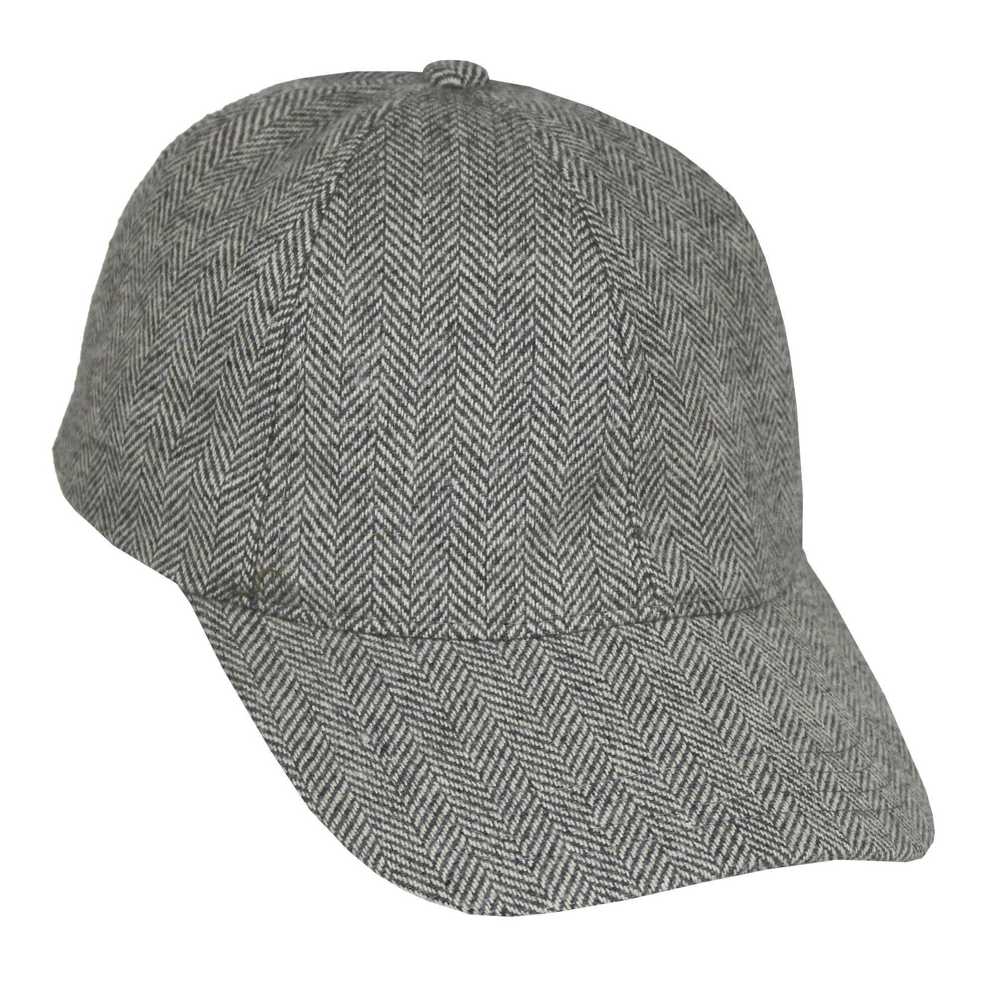 Gorra 6 gajos espigada gris