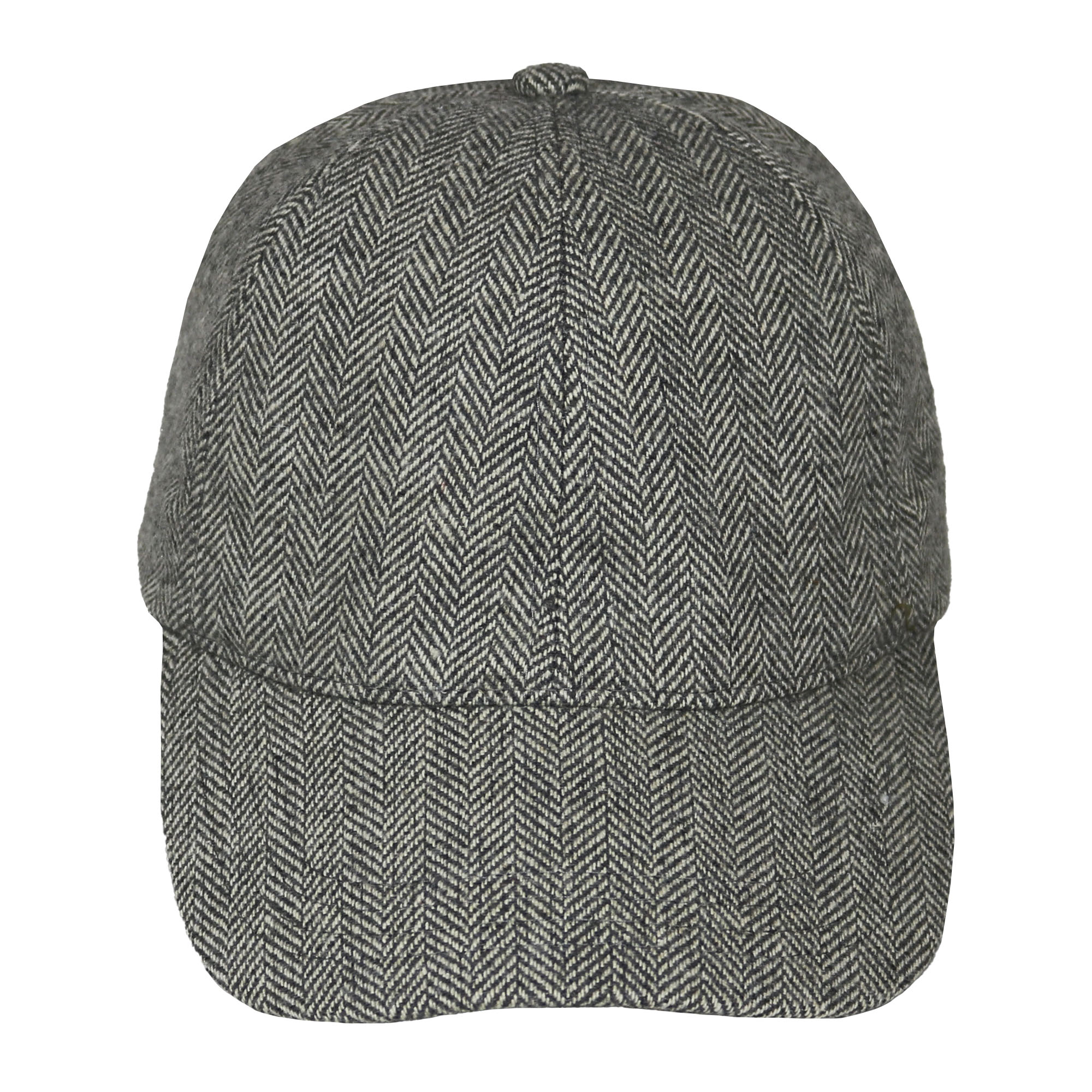 Gorra 6 gajos espigada gris