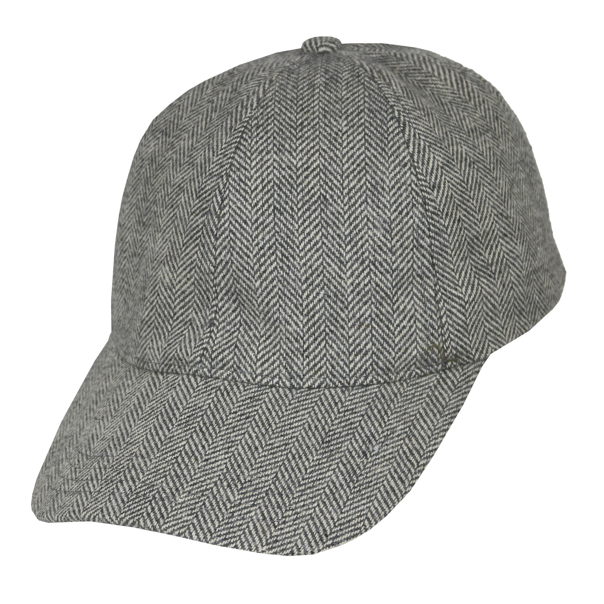 Gorra 6 gajos espigada gris