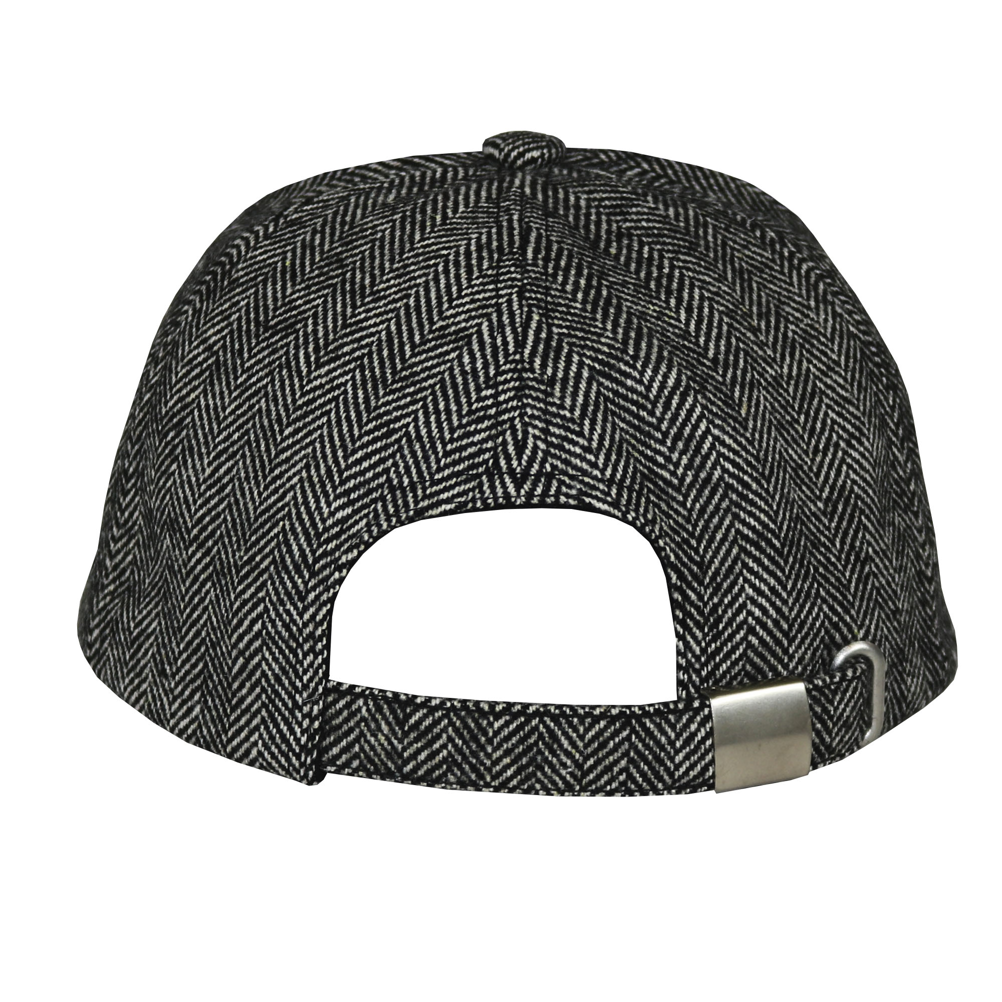 Gorra 6 gajos espigada negra