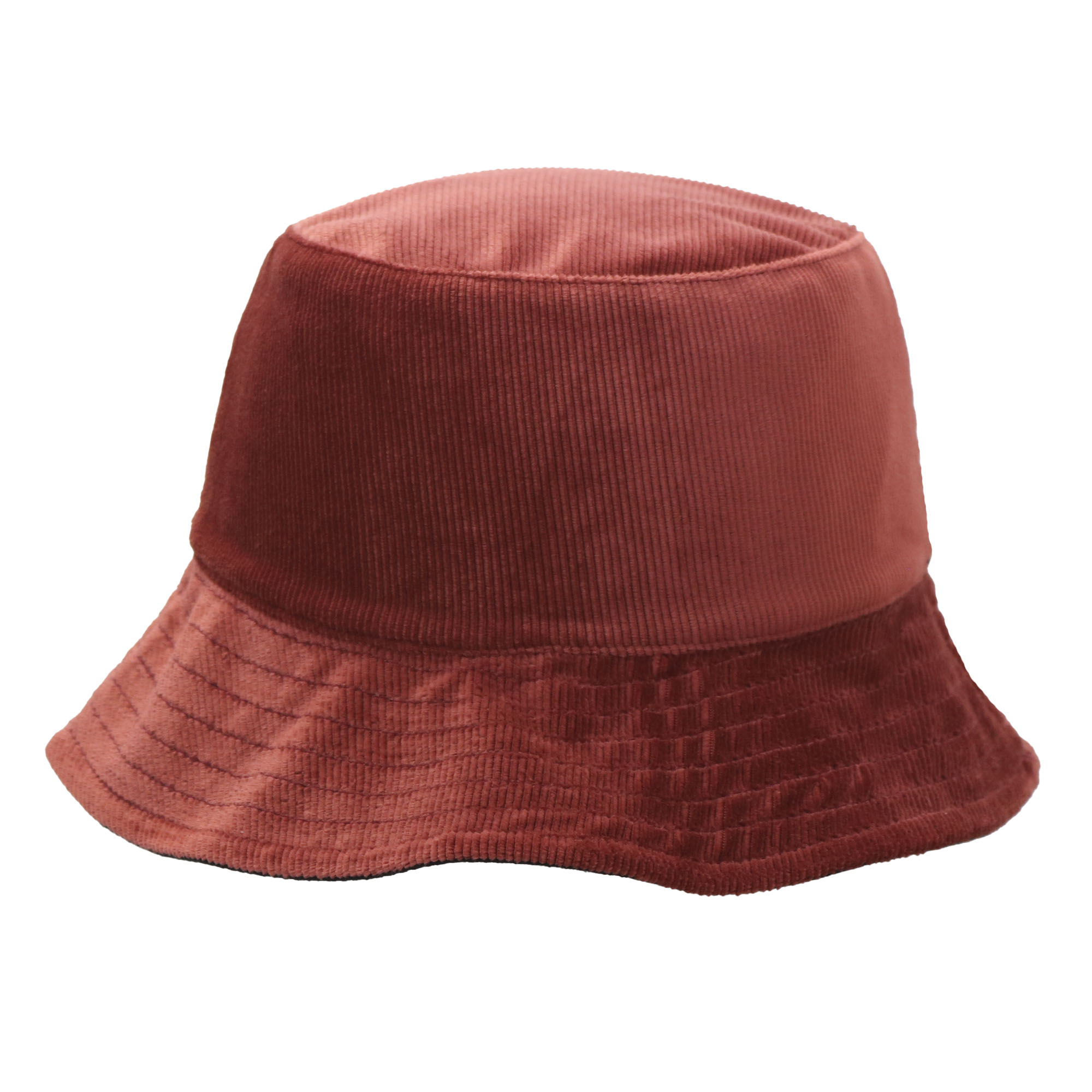 Piluso reversible ladrillo y negro