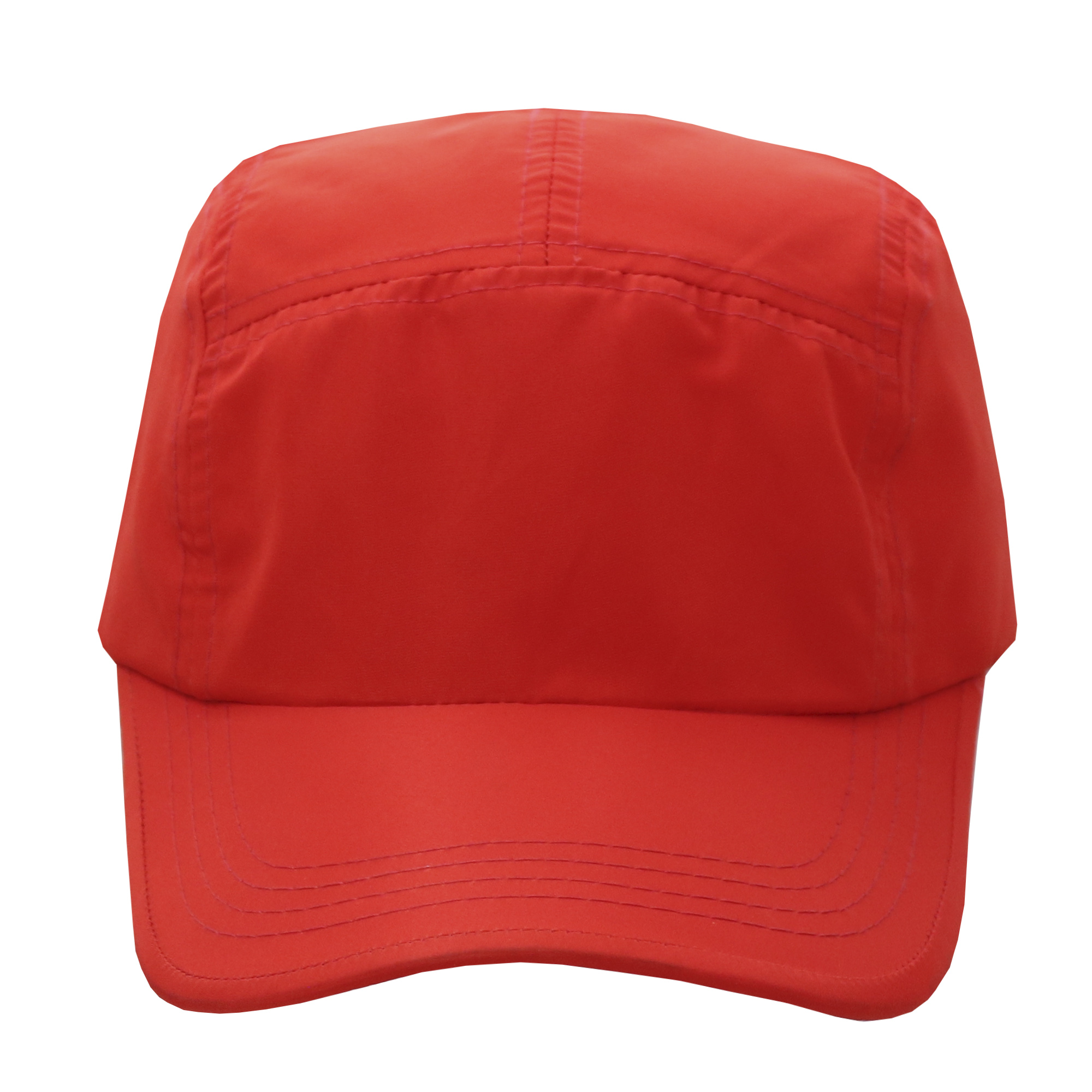 Gorra deportiva para adulto tafeta roja
