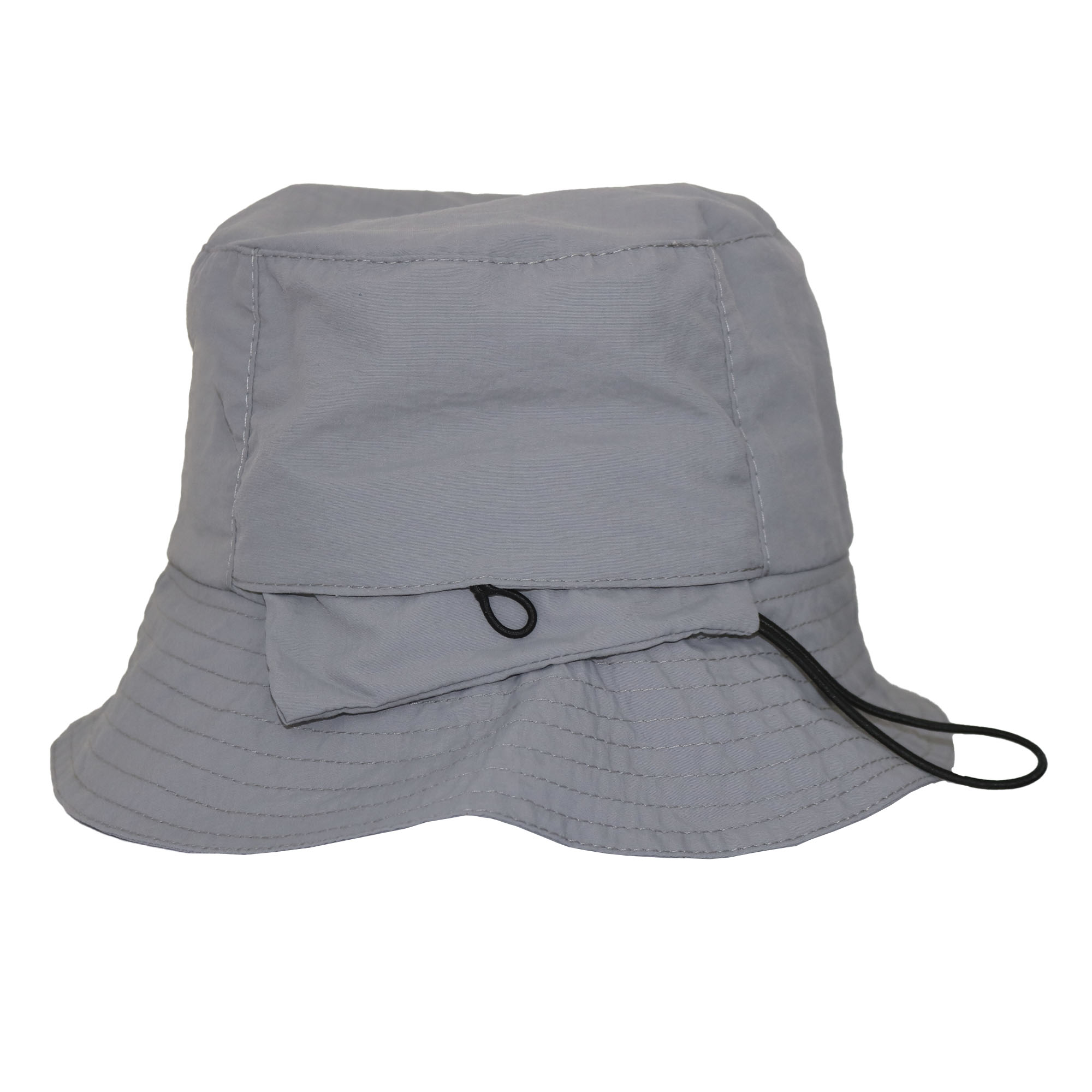 Piluso plegable de microfibra gris 