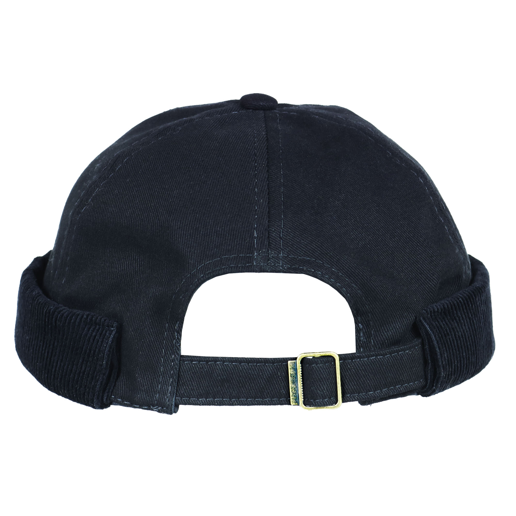 Casquete de gabardina y corderoy 