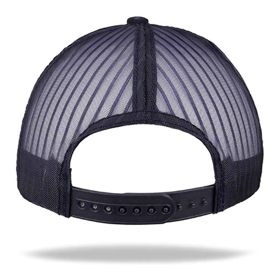 Gorra visera curva con red