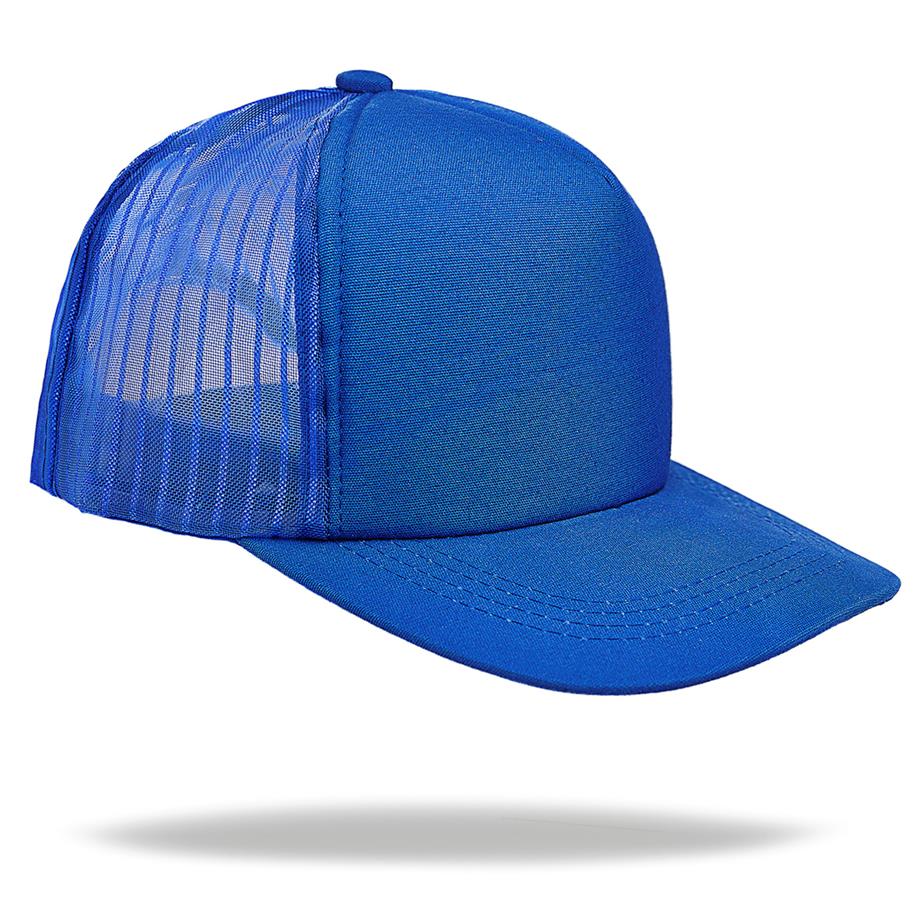 Gorra visera curva con red