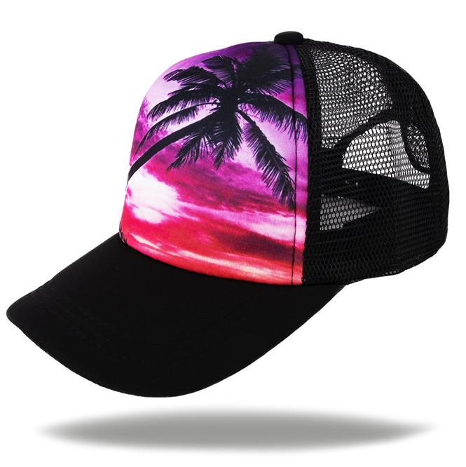 Gorra sublimada con red