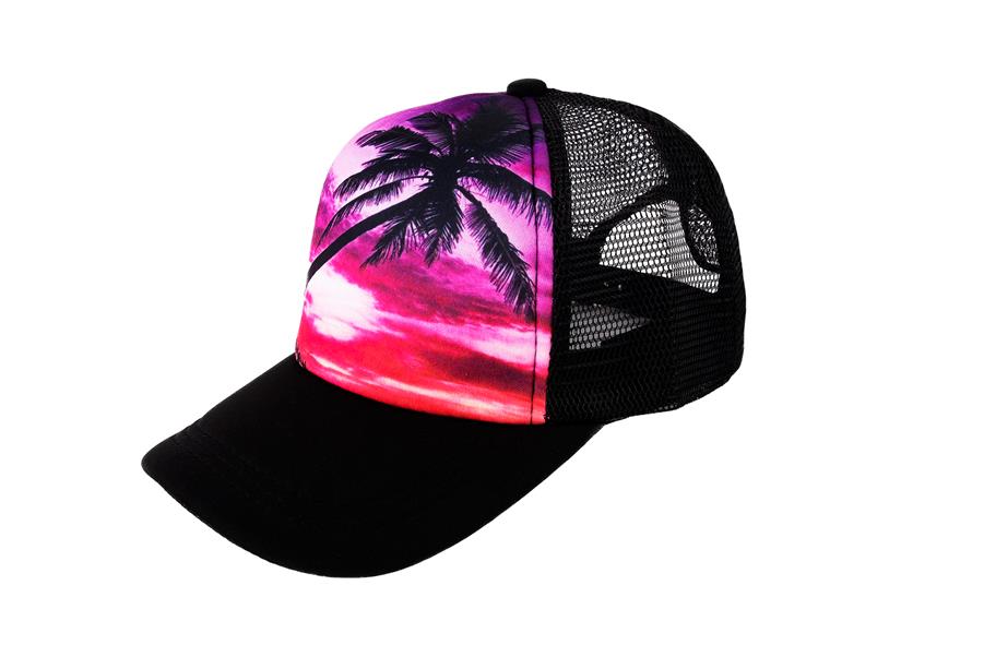 Gorra sublimada con red