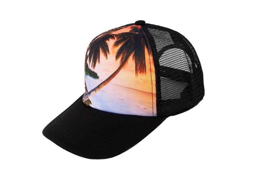 Gorra sublimada con red