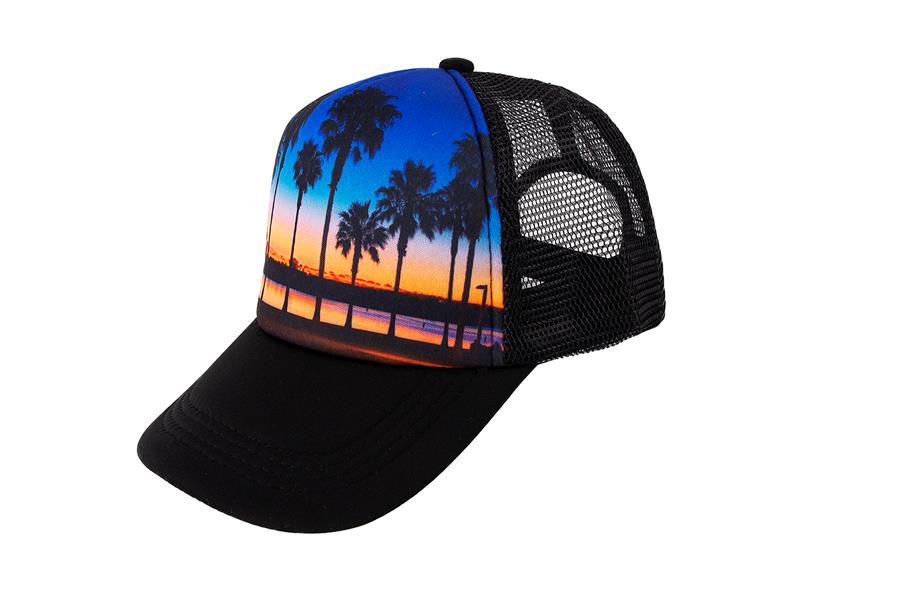 Gorra sublimada con red