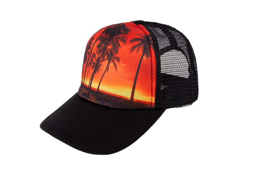 Gorra sublimada con red