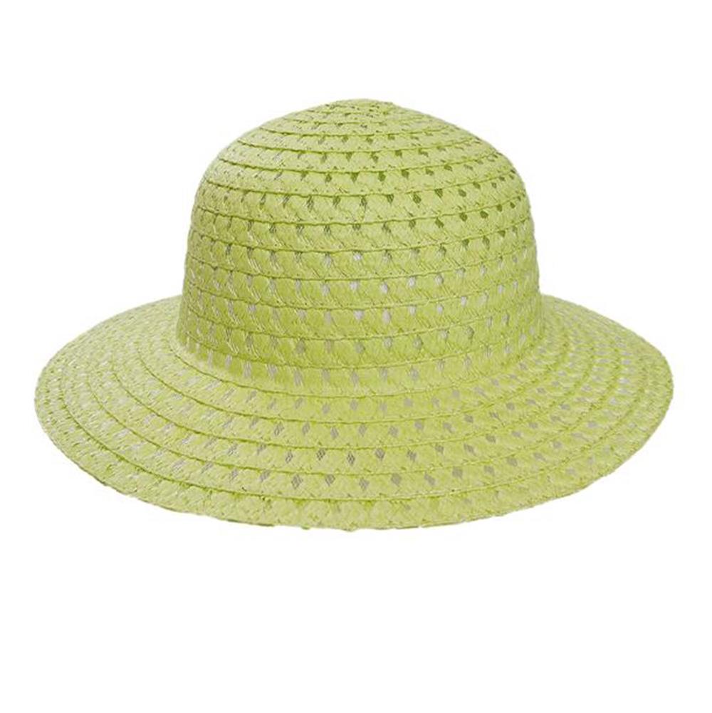 Sombrero capelina de niña calada