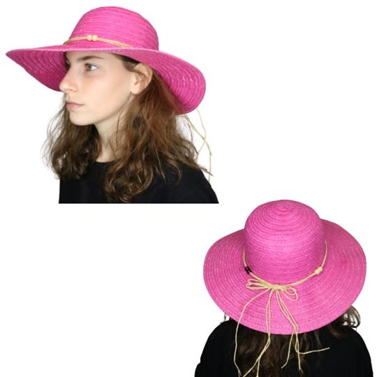 Sombrero capelina de adulto ala ancha.