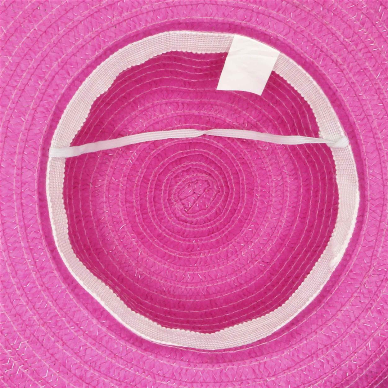 Sombrero capelina de adulto ala ancha.