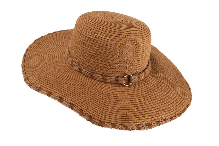CAPELINA ALA ANCHA HILO SISAL