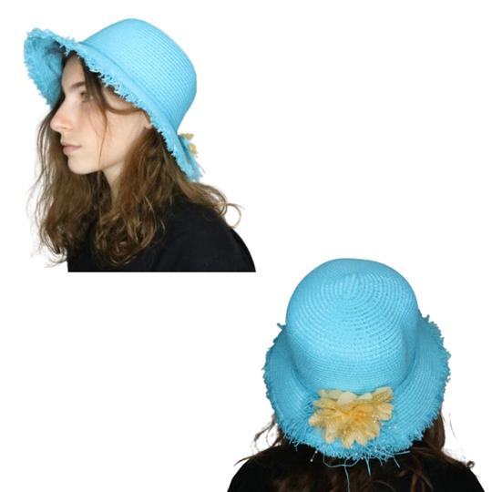 Sombrero capelina de adulto borde desmechado