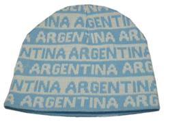 GORRO DE JERSEY DE ARGENTINA SIN PUÑO
